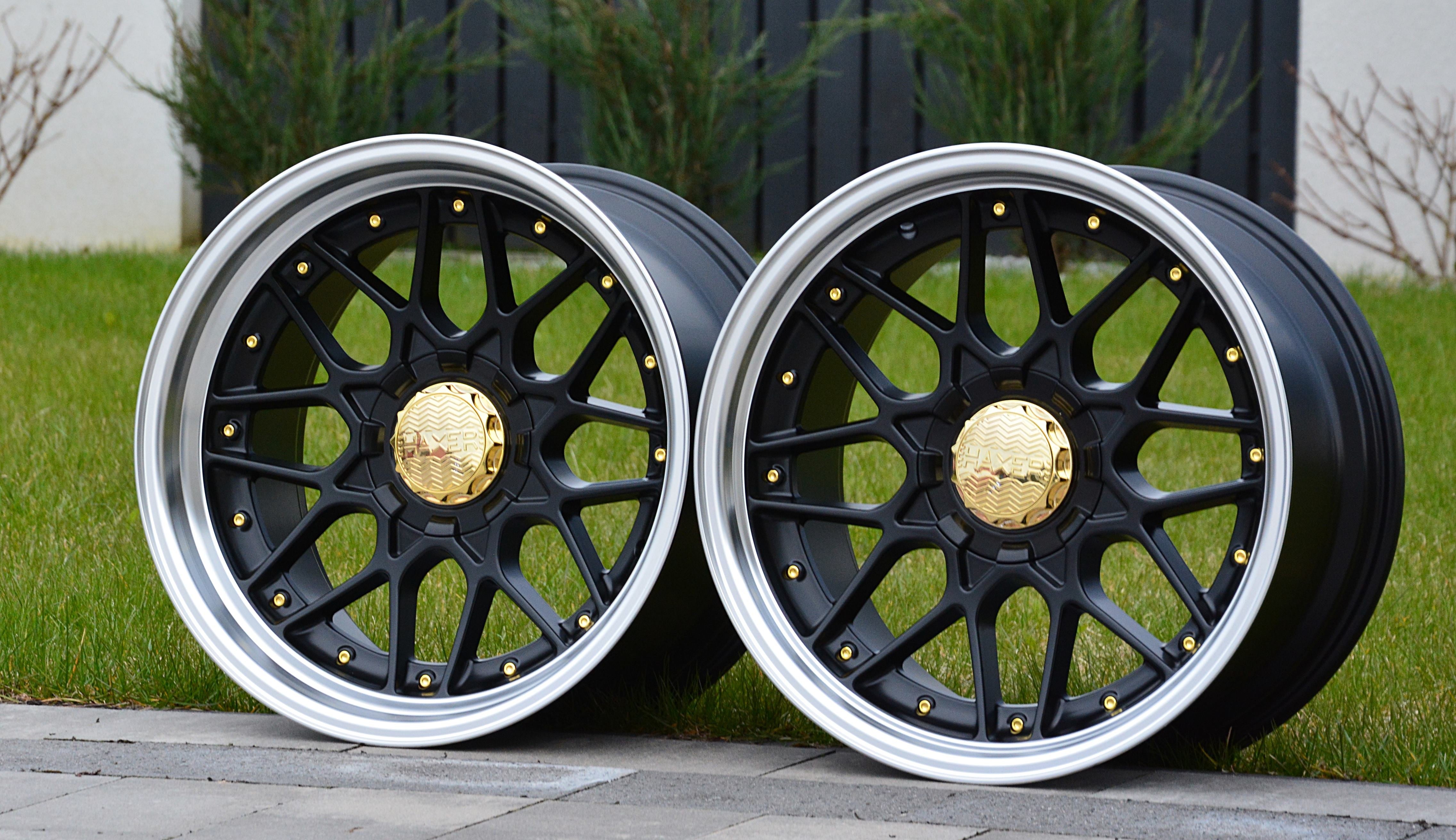 Haxer HX025a Alufælge 18" 5x120 ET30 – Sort (sæt á 4)