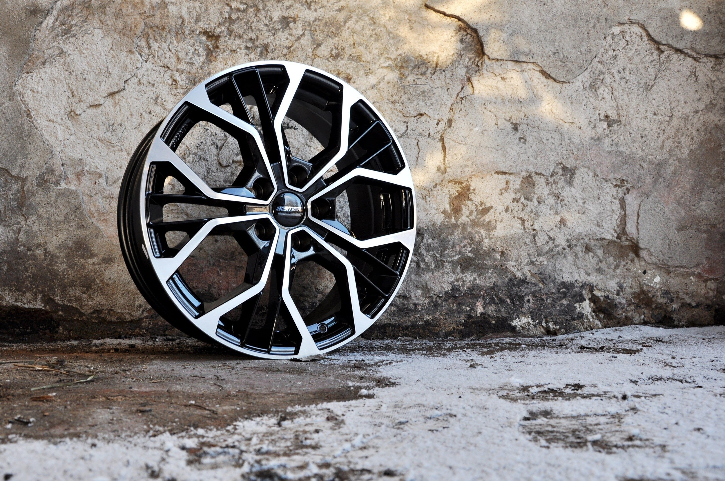 GMP Italia MATISSE Alufælge 19" 5x108 ET45 – Poleret/sort mat (sæt á 4)