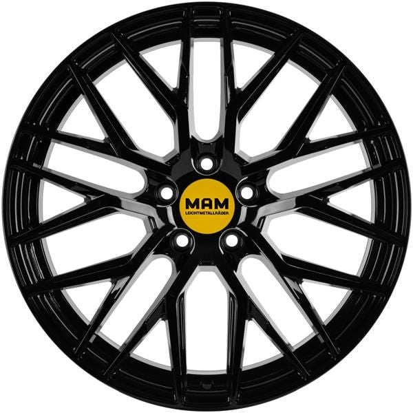 MAM RS4 Alufælge 19" 5x112 ET45 – Sort (sæt á 4)
