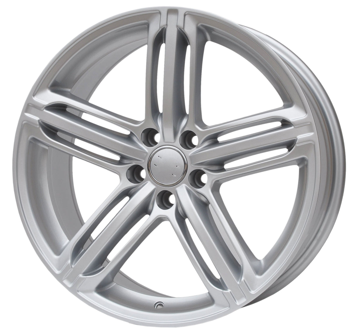 PDW 657/482/POMPEI Alufælge 19" 8,5J 5x112 ET35 – Sølv (sæt á 4)