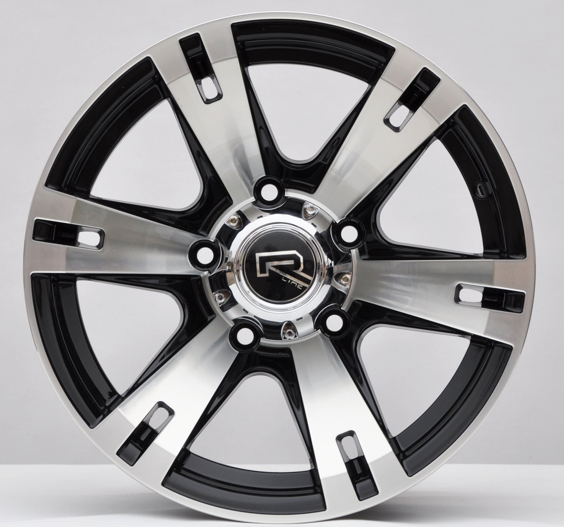 PDW 311 Alufælge 16" 5x139.7 ET0 – Poleret/sort (sæt á 4)