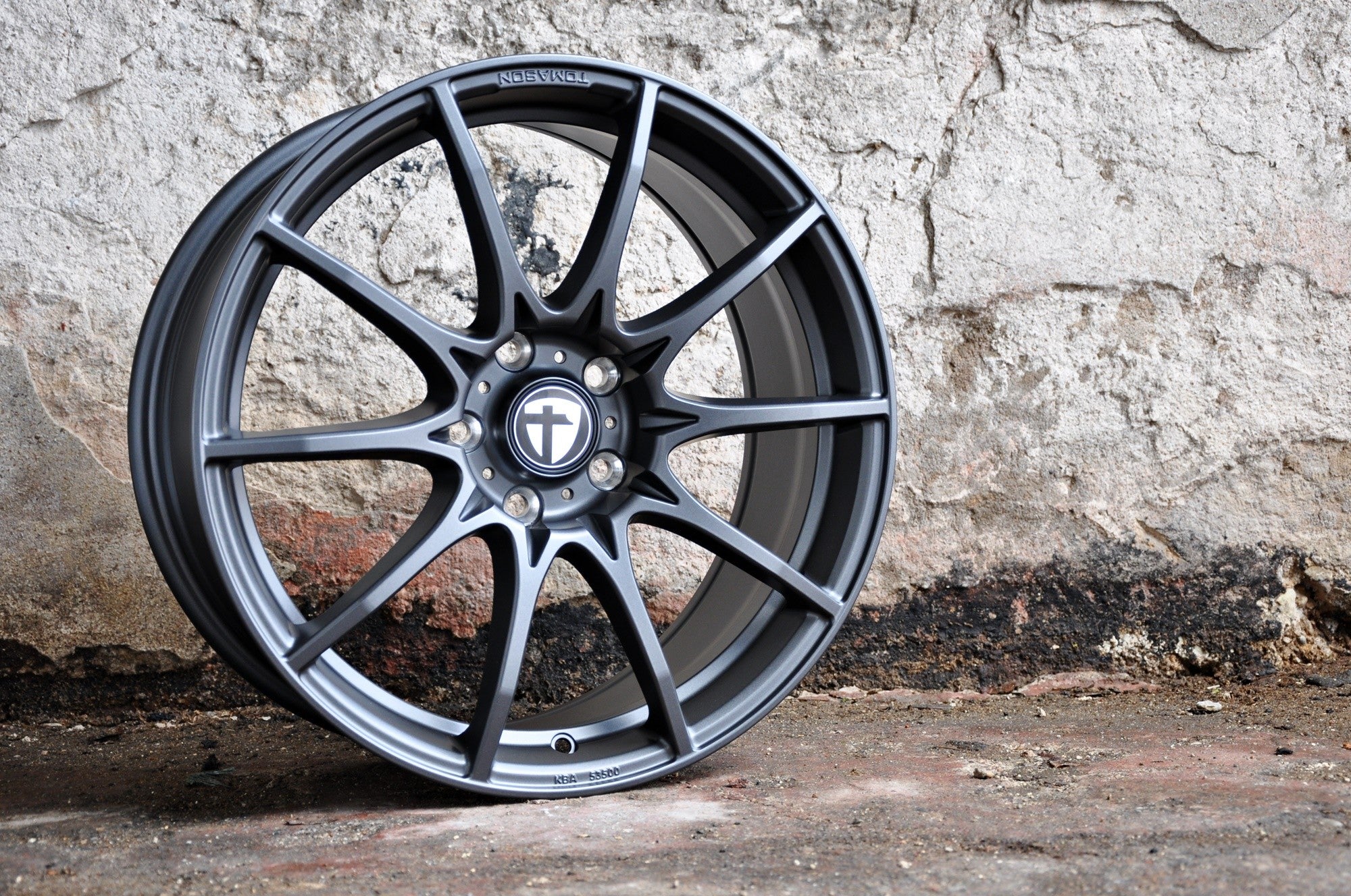 Tomason TN25 Alufælge 19" 5x114.3 ET45 – Grå mat (sæt á 4)