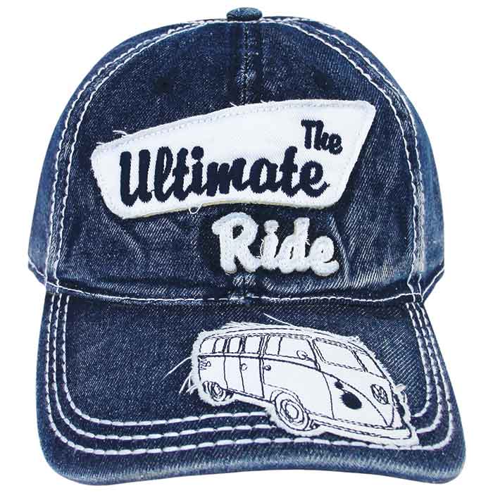 Cap - One size, blå, VW T1 bus
