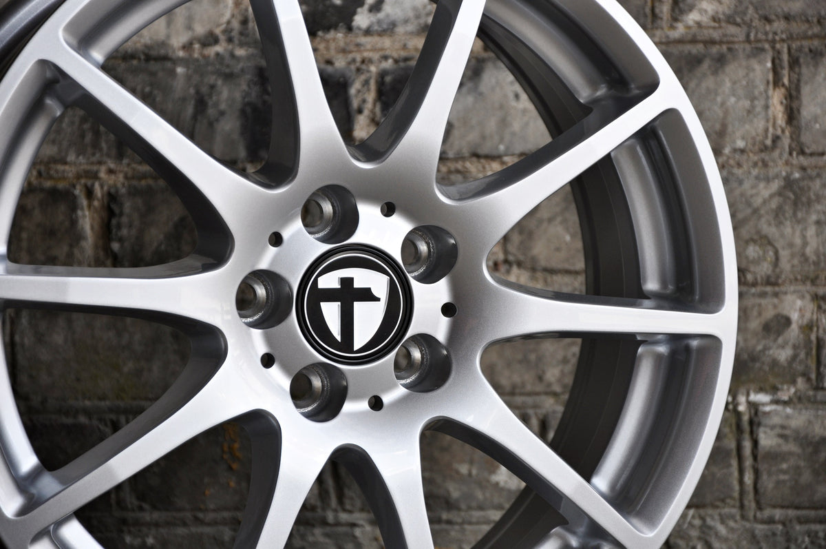 Tomason TN1 Alufælge 18" 5x100 ET40 – Sølv (sæt á 4)