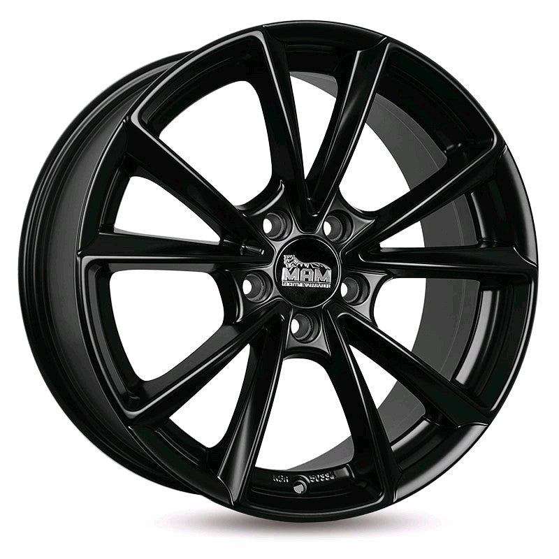 MAM A5 Alufælge 18" 5x112 ET35 – Sort (sæt á 4)