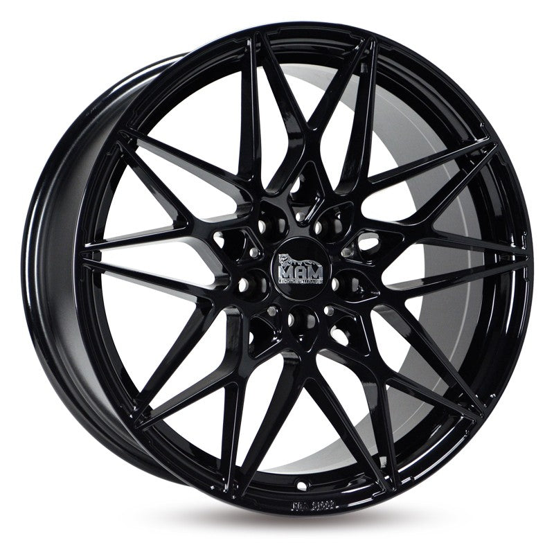 MAM B2 Alufælge 20" 5x120 ET35 – Sort (sæt á 4)