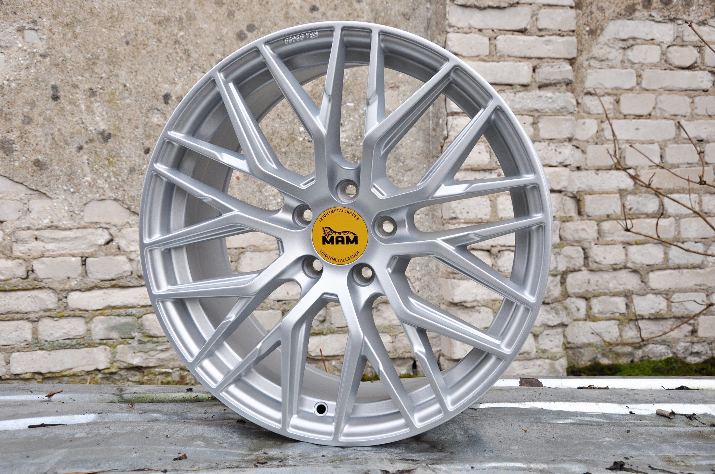 MAM RS4 Alufælge 19" 5x112 ET45 – Sølv (sæt á 4)