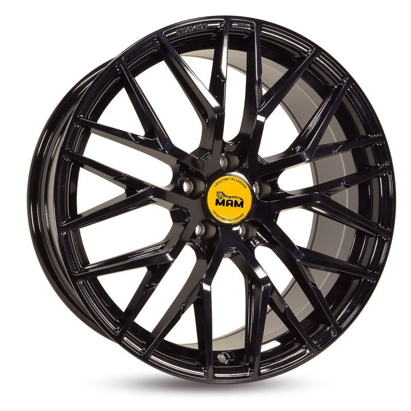 MAM RS4 Alufælge 17" 5x112 ET35 – Sort (sæt á 4)