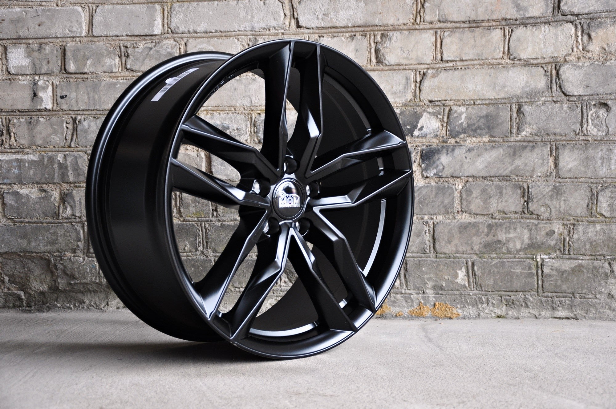 MAM RS3 Alufælge 16" 5x112 ET48 – Sort (sæt á 4)