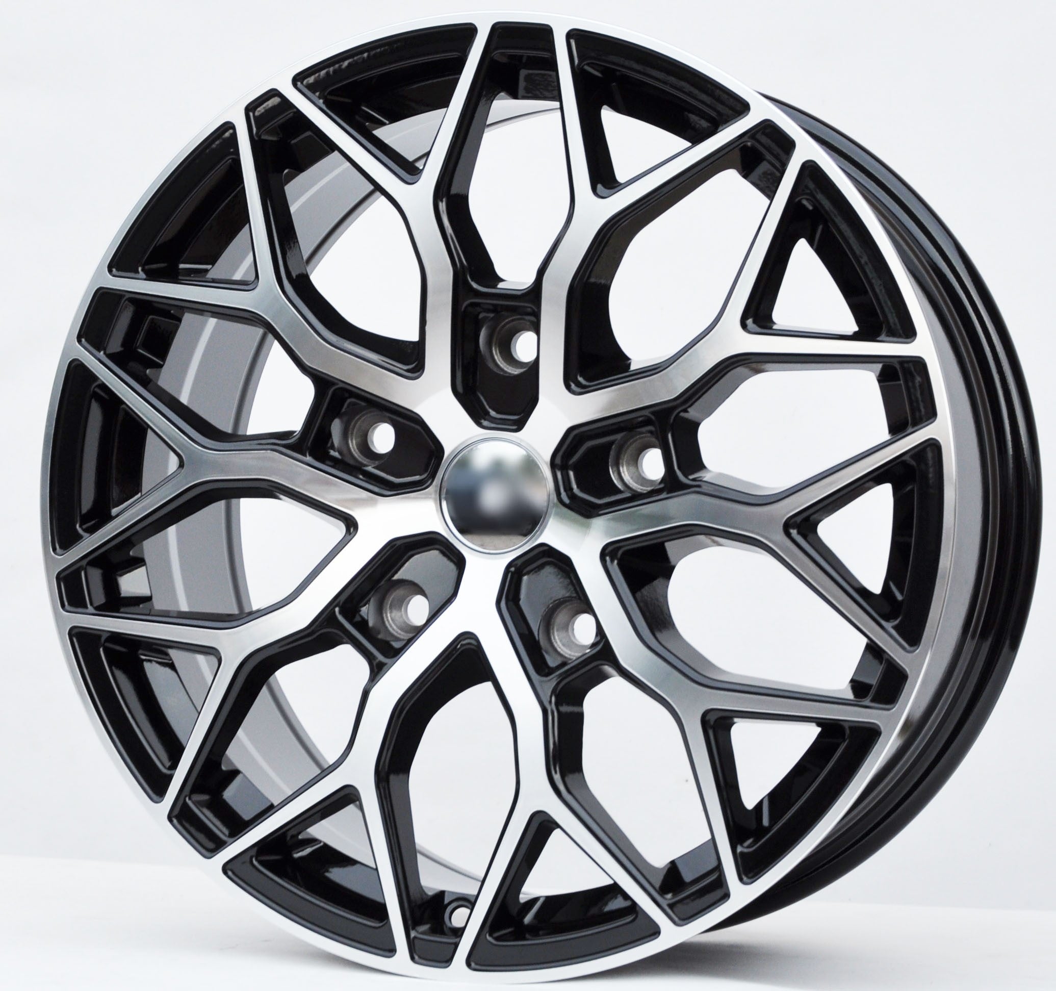 PDW 0319 Alufælge 18" 5x160 ET50 – Poleret/sort (sæt á 4)
