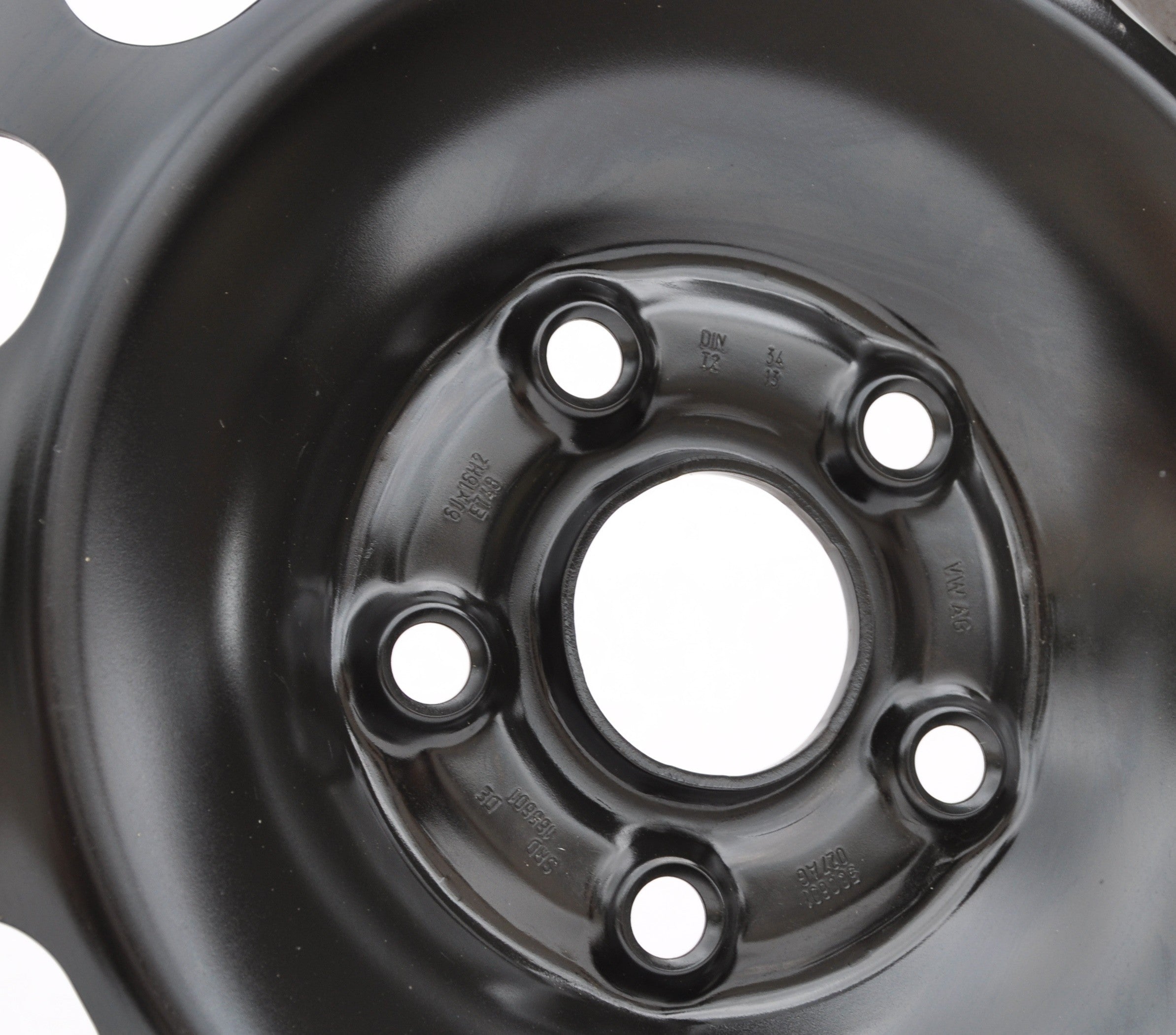 Volkswagen (oryginalne OEM) 5Q0601027AGszt Stålfælge 16" 5x112 ET48 – Sort (stk)