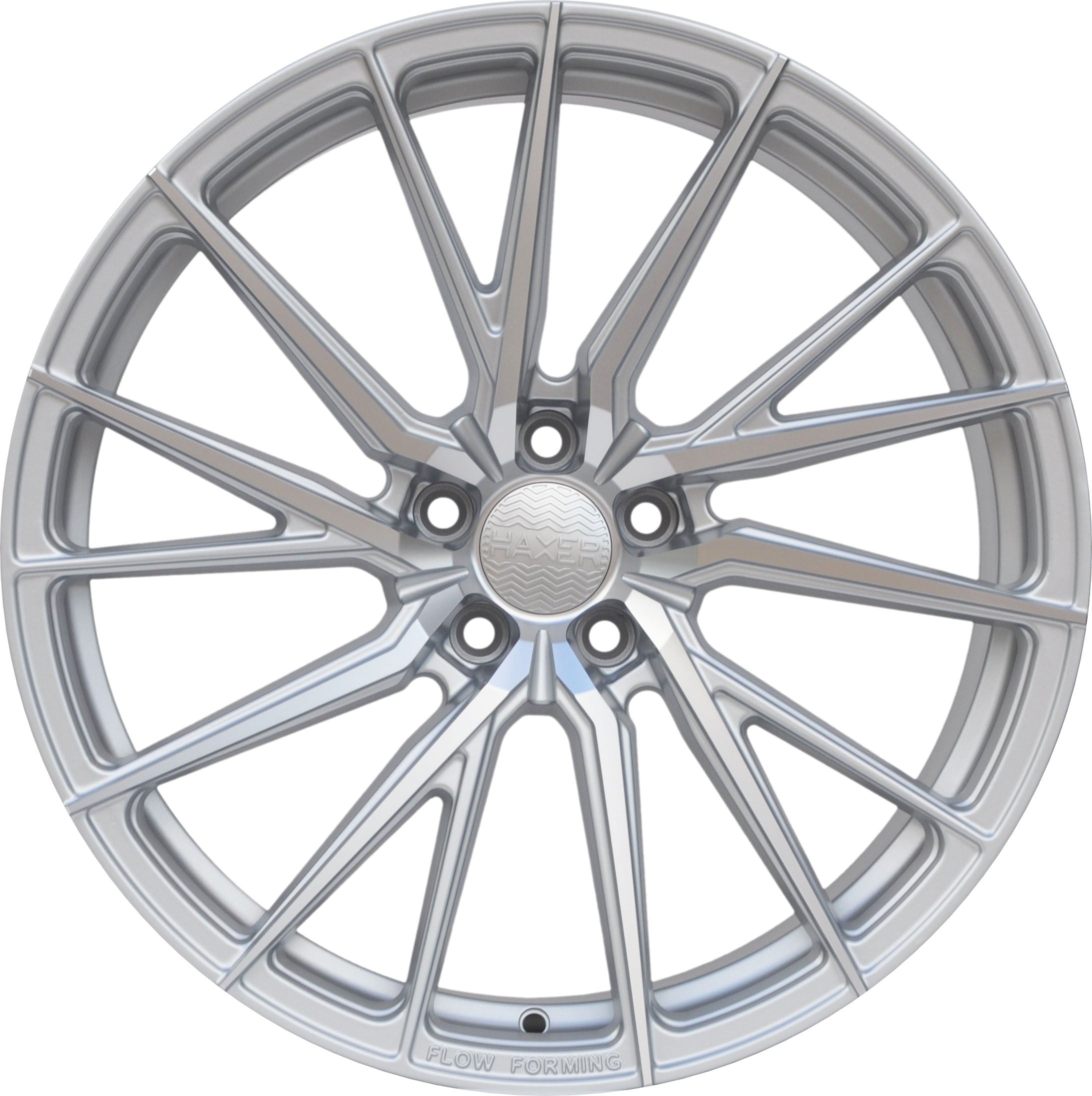 Haxer HX06 Alufælge 21" 5x112 ET30 – Poleret/sølv (sæt á 4)