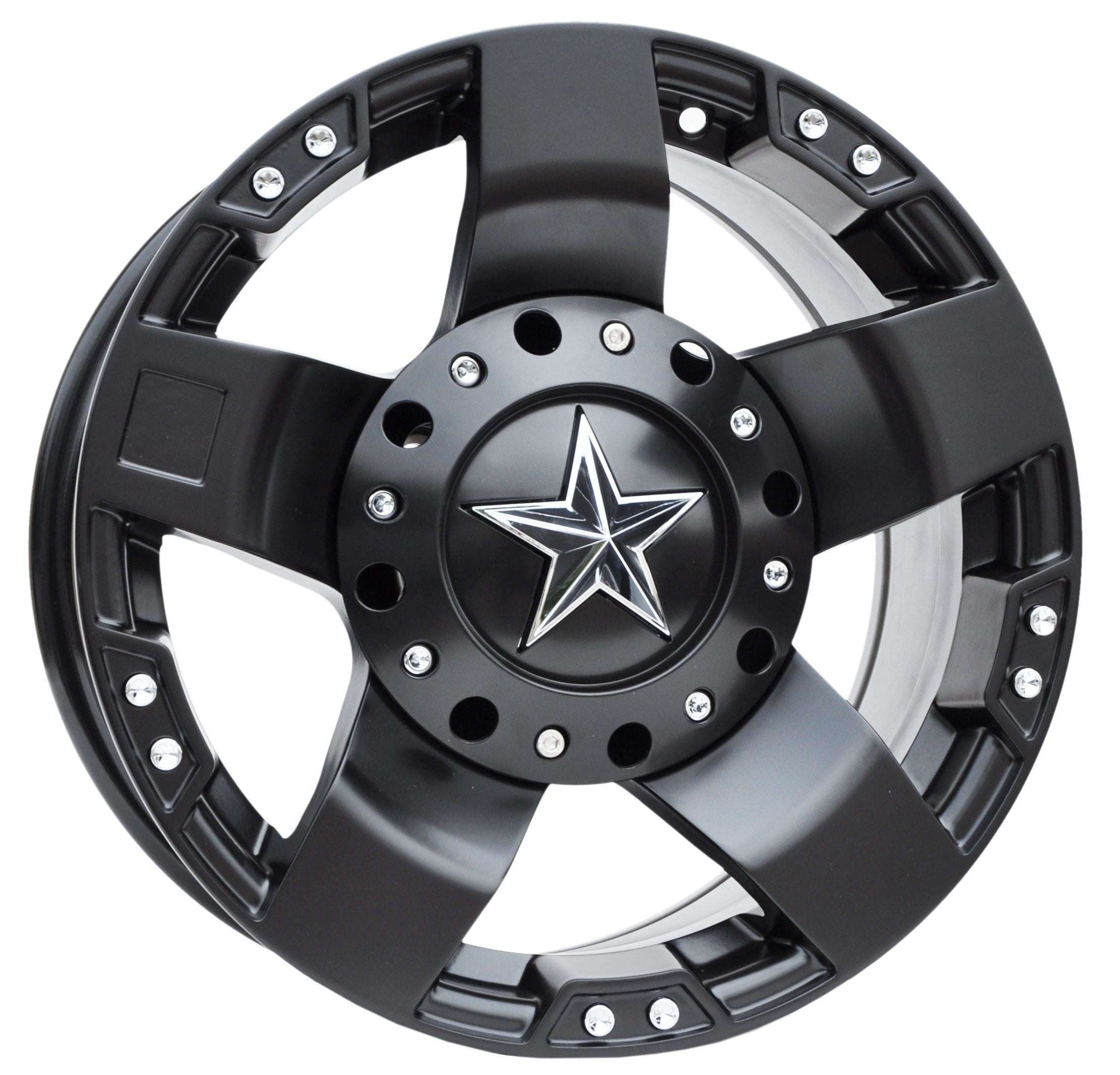 PDW 5137 Alufælge 16" 6x139.7 ET0 – Sort (sæt á 4)