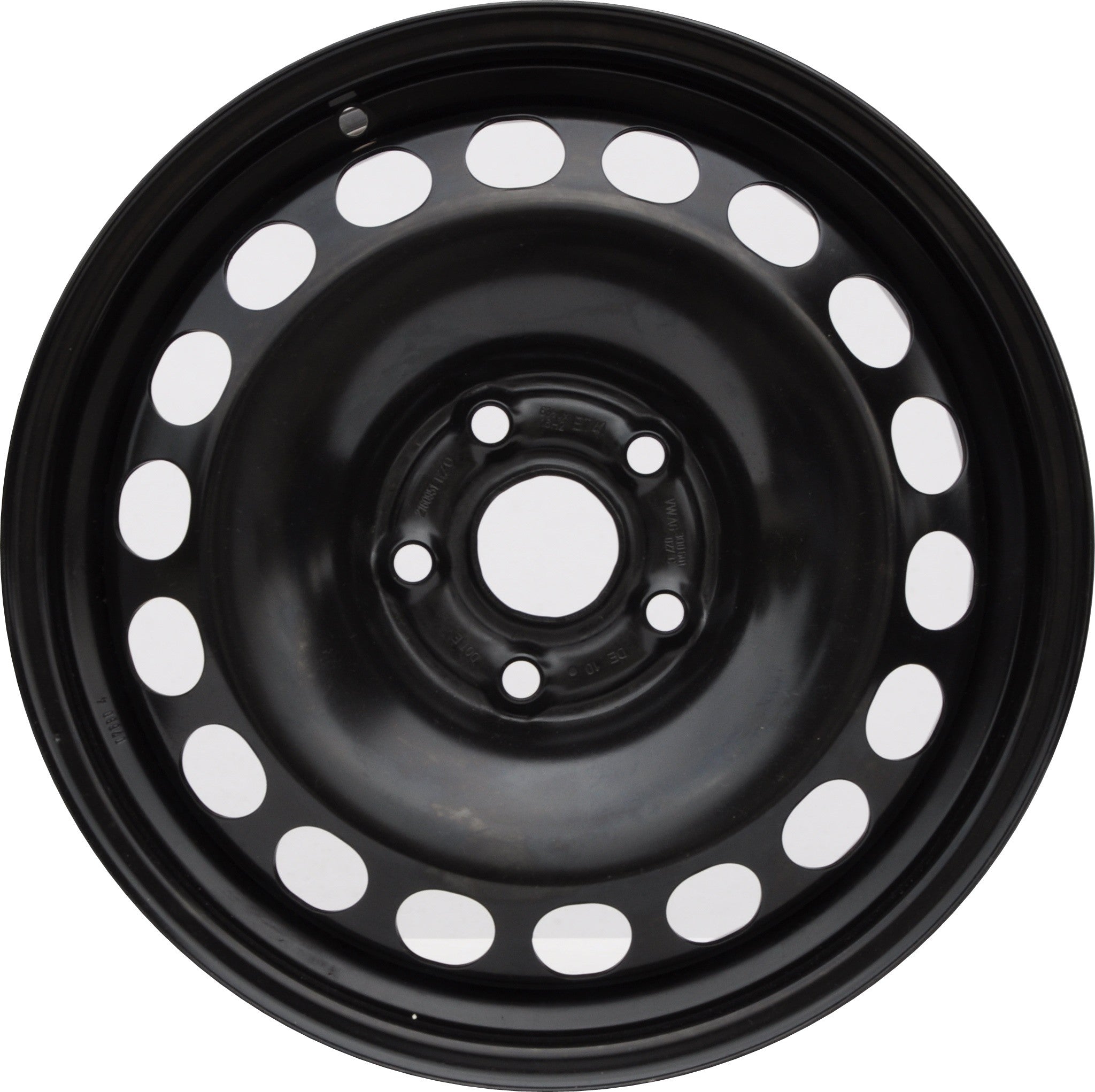 Volkswagen (oryginalne OEM) 3Q0601027C Stålfælge 16" 5x112 ET41 – Sort (stk)