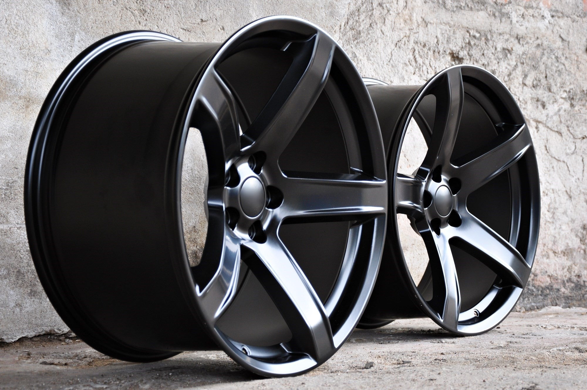 PDW 1671 Alufælge 20" 5x115 ET15 – Sort (sæt á 4)