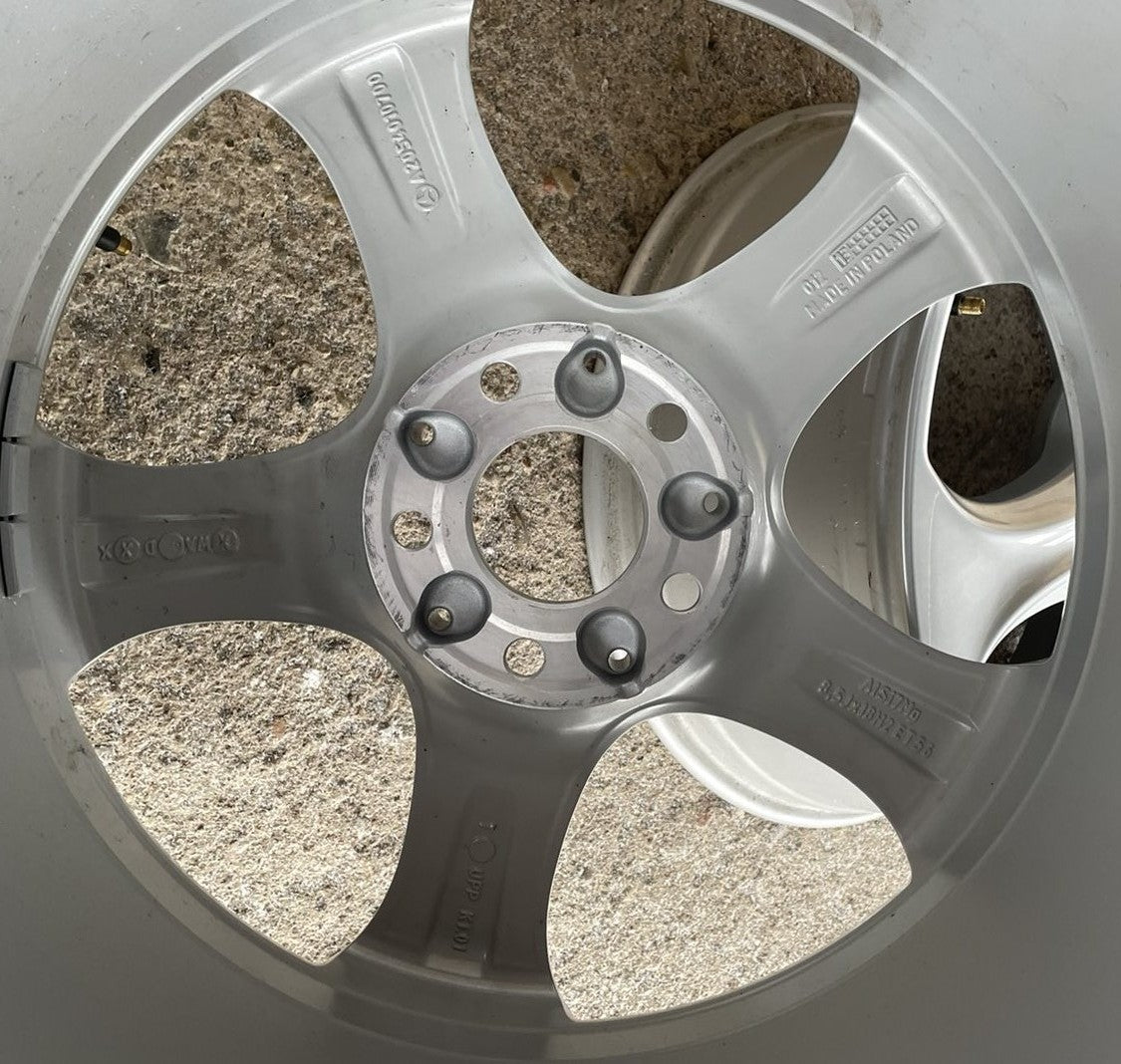 Mercedes-Benz (oryginalne OEM) a2054010700 Alufælge 18" 5x112 ET56 – Sølv (stk)