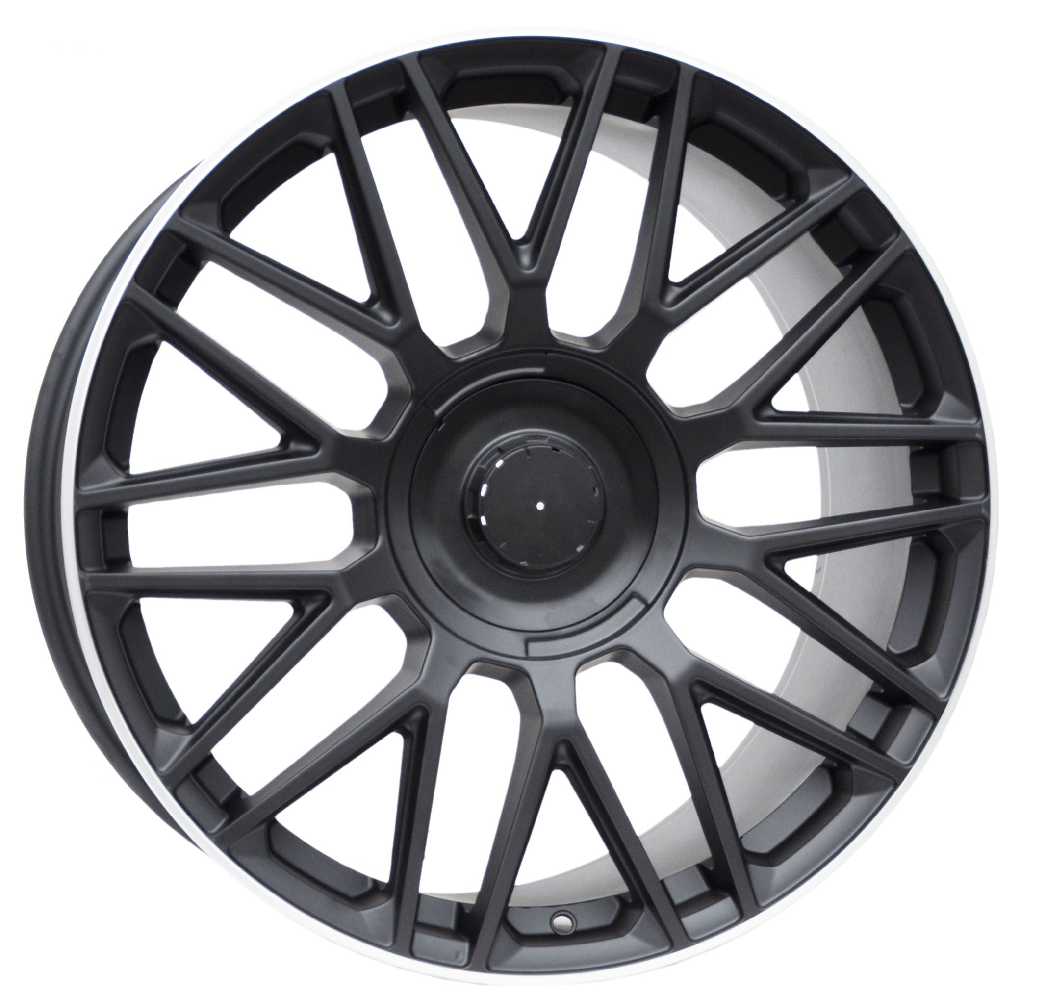 PDW 230 Alufælge 20" 5x112 ET35 – Poleret/sort (sæt á 4)