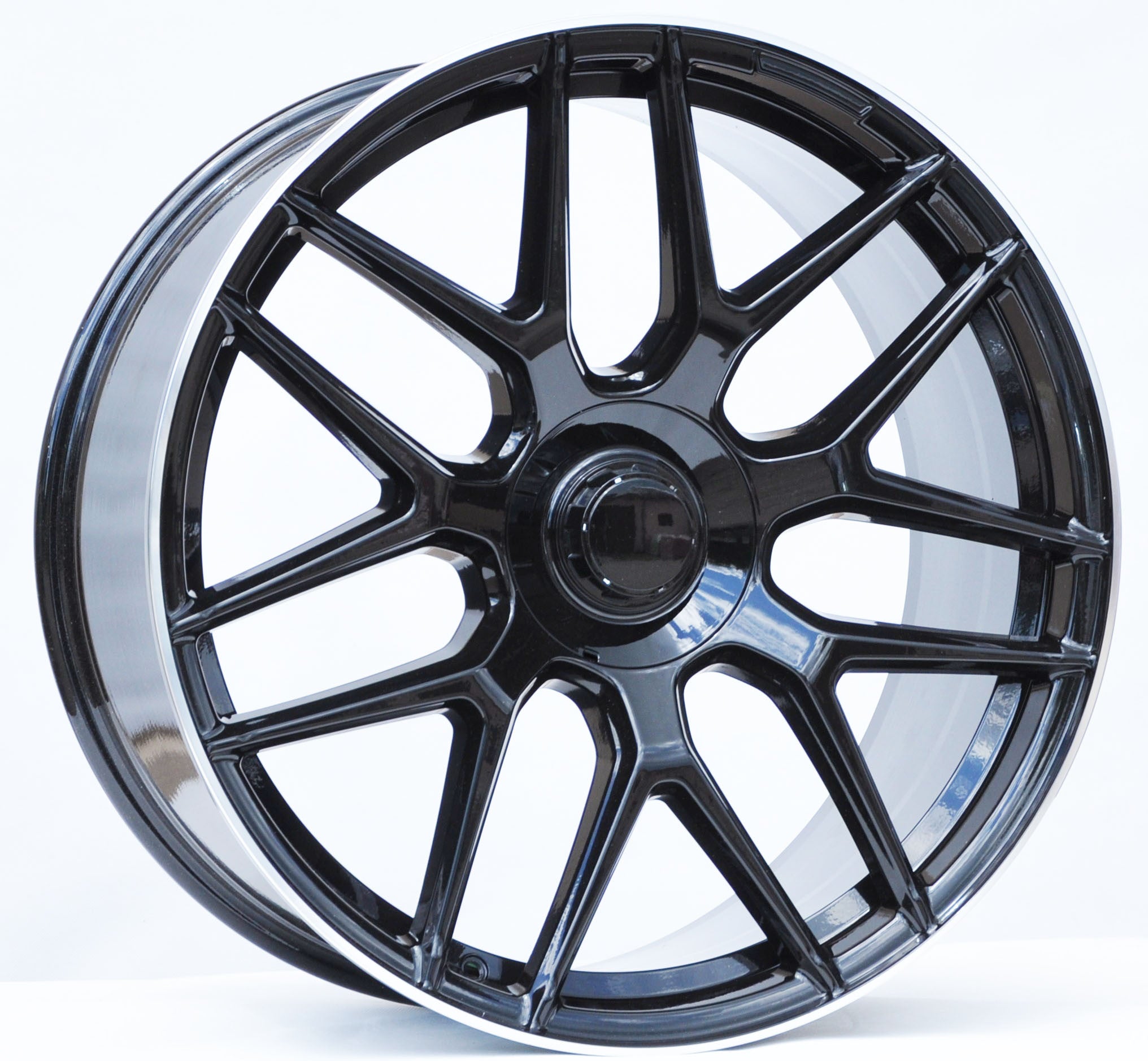 PDW 7102 Alufælge 23" 5x130 ET33 – Black perl (sæt á 4)
