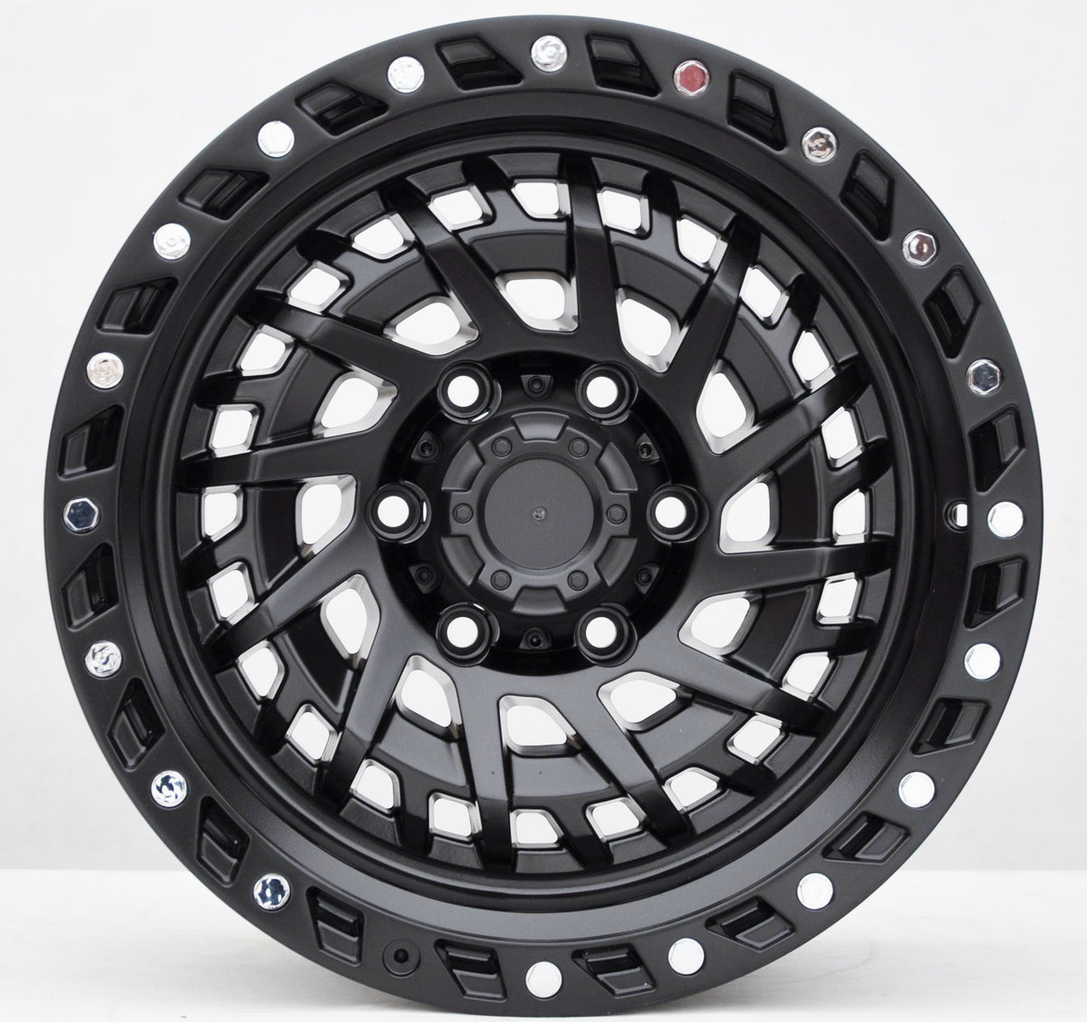 Toro Corsa JT195 Alufælge 17" 6x139.7 ET0 – Sort mat (sæt á 4)