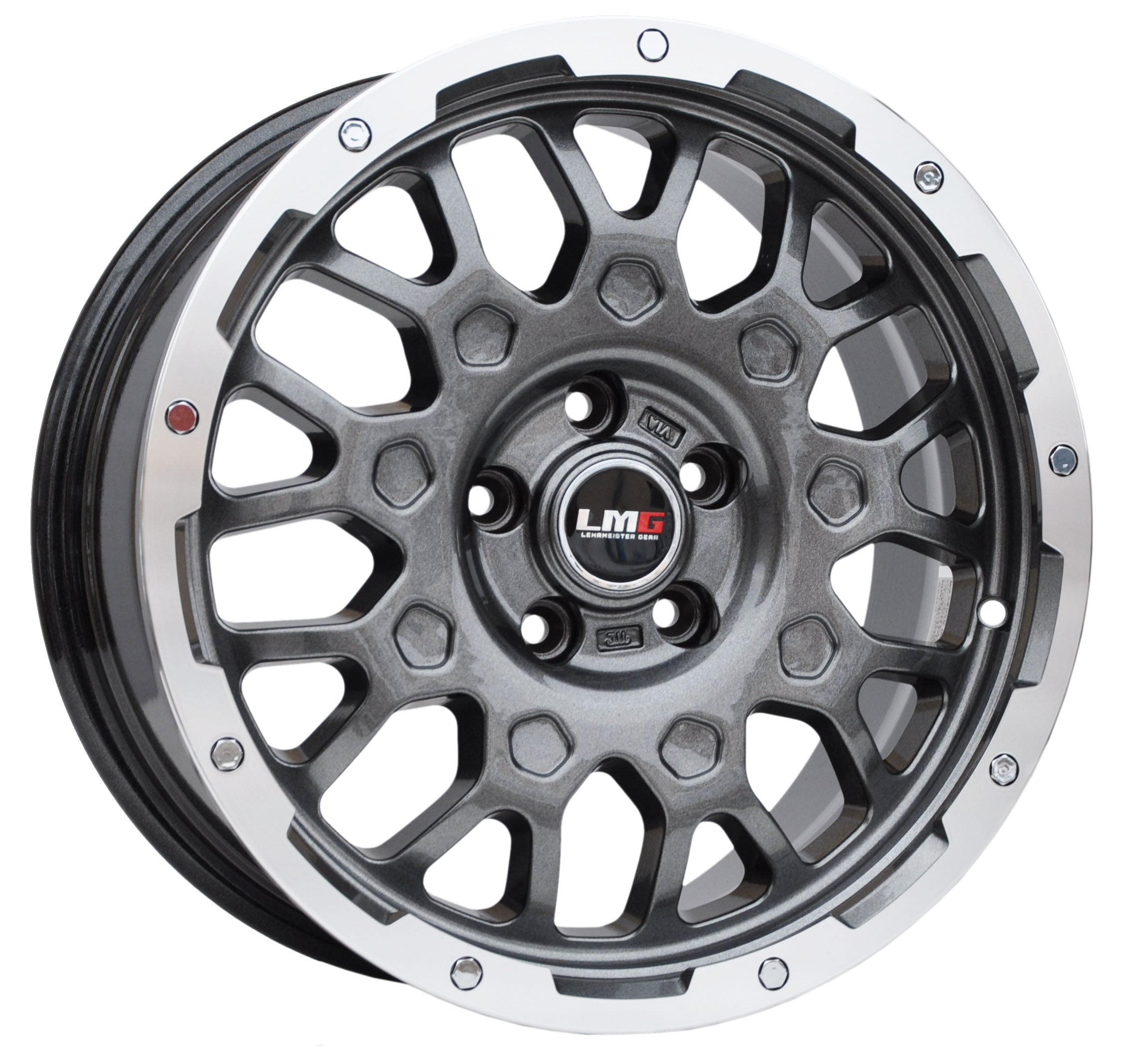 Toro Corsa MS-9W Alufælge 17" 5x114.3 ET42 – Gun metal (sæt á 4)