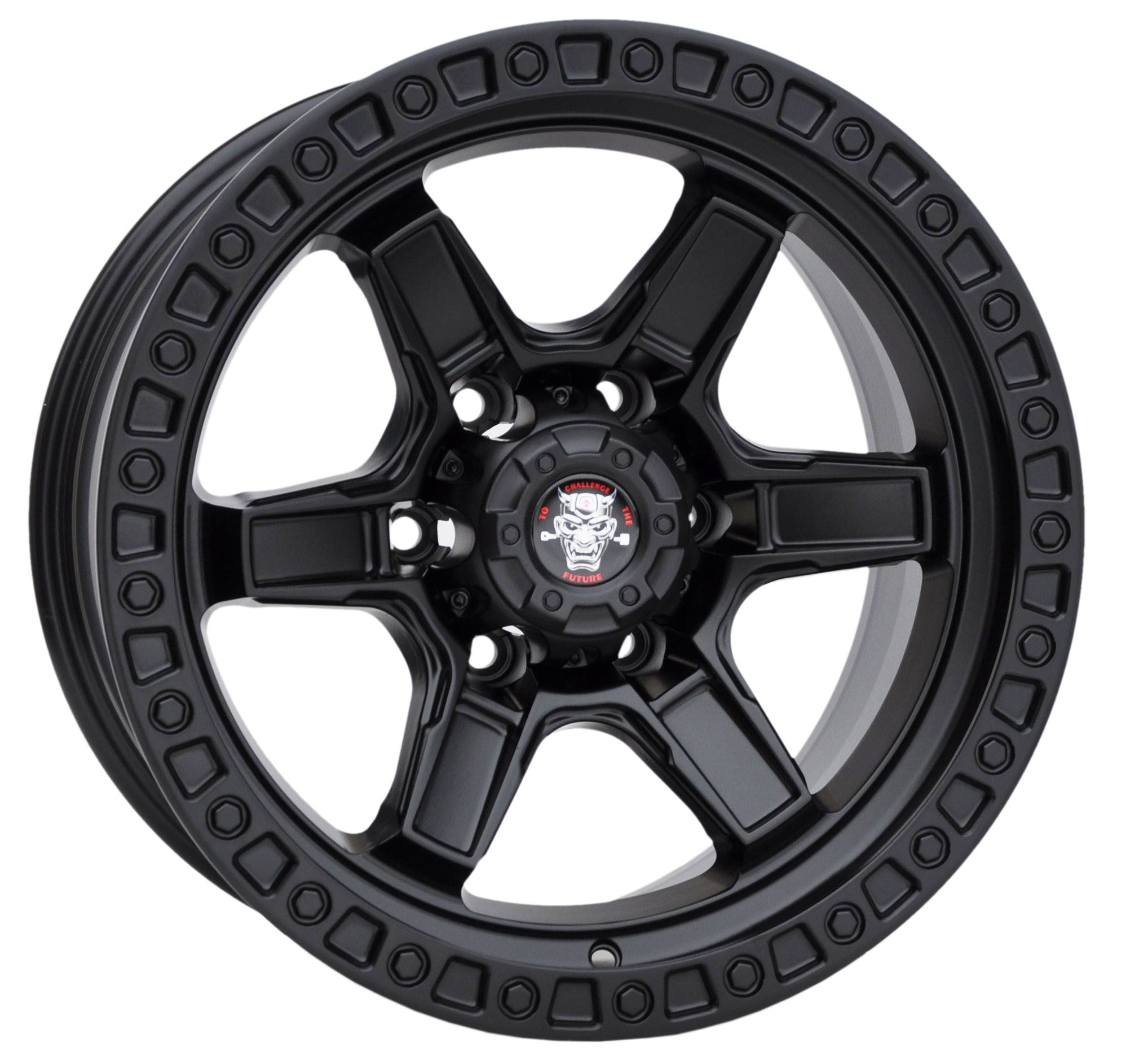 Toro Corsa jt169 Alufælge 17" 6x139.7 ET0 – Sort (sæt á 4)