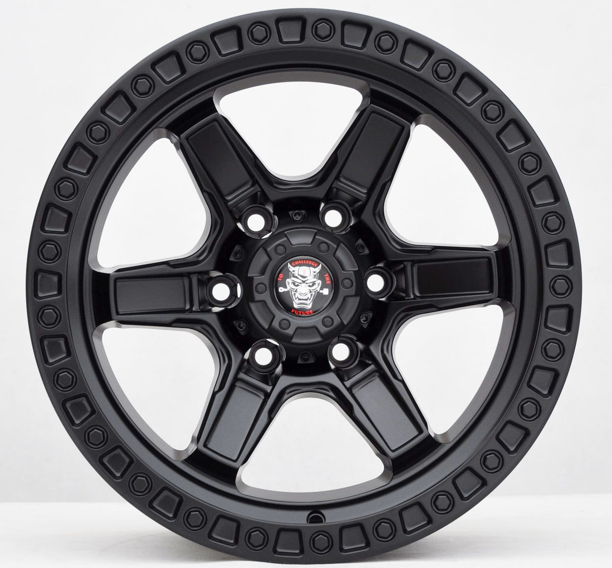 Toro Corsa jt169 Alufælge 17" 6x139.7 ET0 – Sort (sæt á 4)