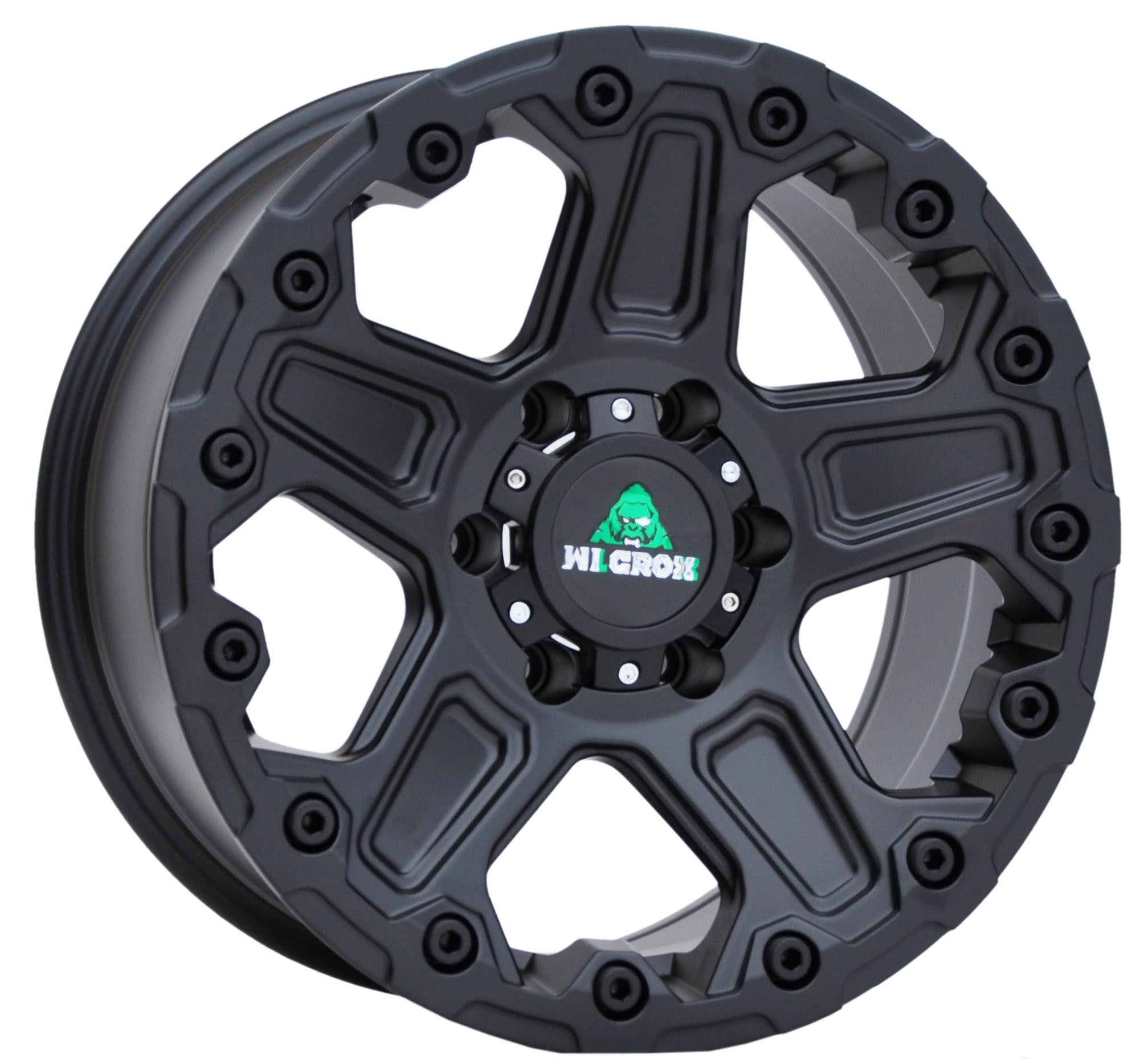 Toro Corsa 175560 Alufælge 17" 6x139.7 ET6 – Sort (sæt á 4)