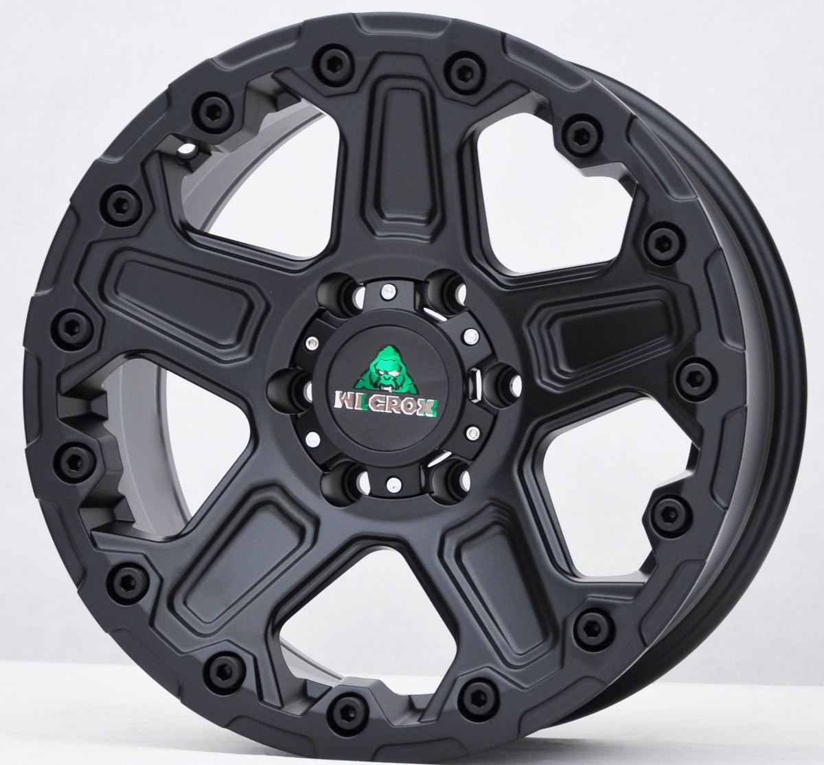 Toro Corsa 175560 Alufælge 17" 6x139.7 ET6 – Sort (sæt á 4)