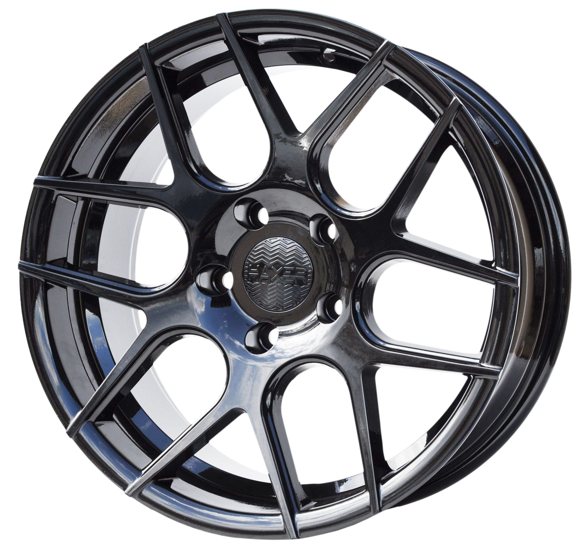 Haxer SSA03 (HX022) Alufælge 17" 5x112 ET35 – Black perl (sæt á 4)