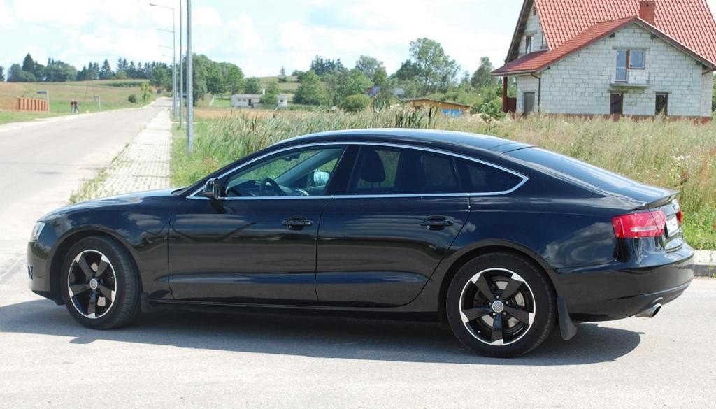 PDW 217 Alufælge 17" 5x112 ET45 – Poleret/sort (sæt á 4)