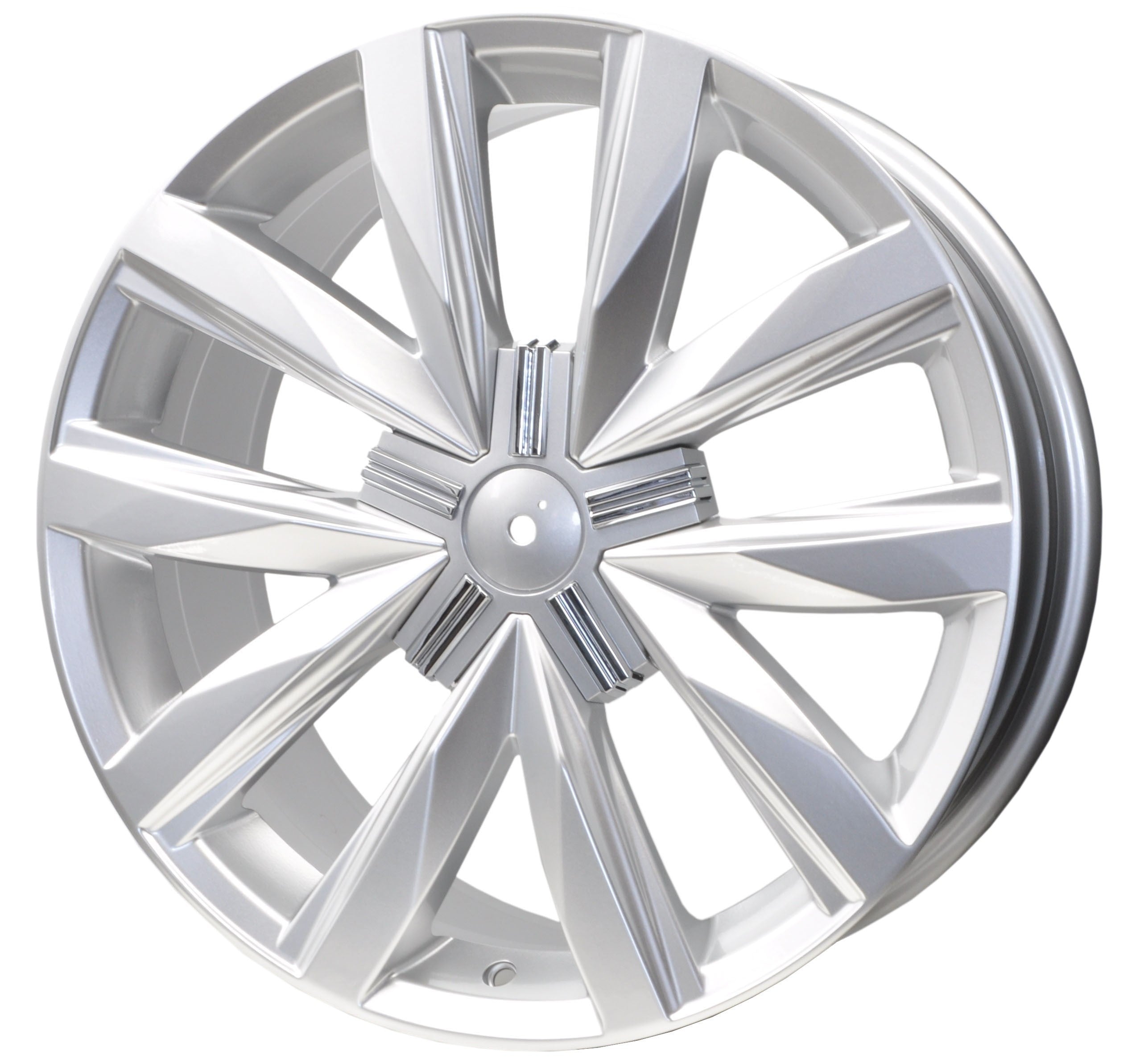 PDW 1351 Alufælge 18" 5x120 ET50 – Sølv (sæt á 4)