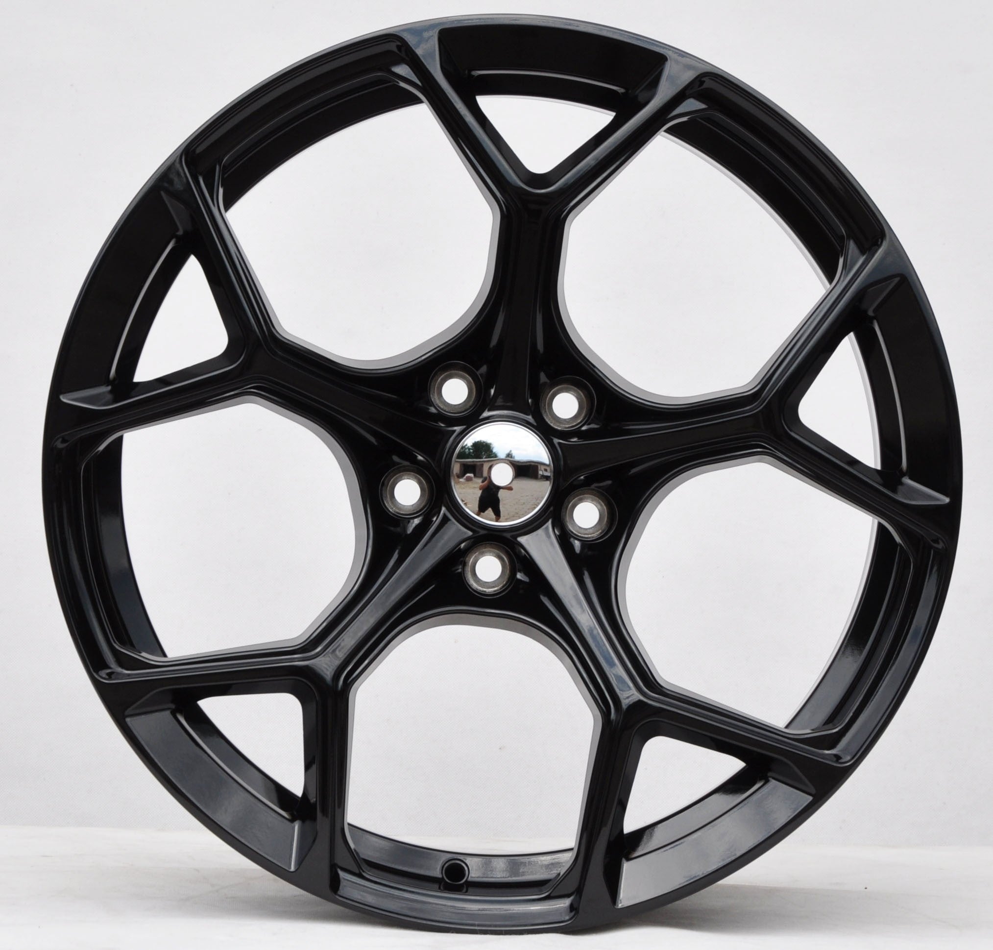 PDW F117 Alufælge 19" 5x112 ET30 – Sort (sæt á 4)