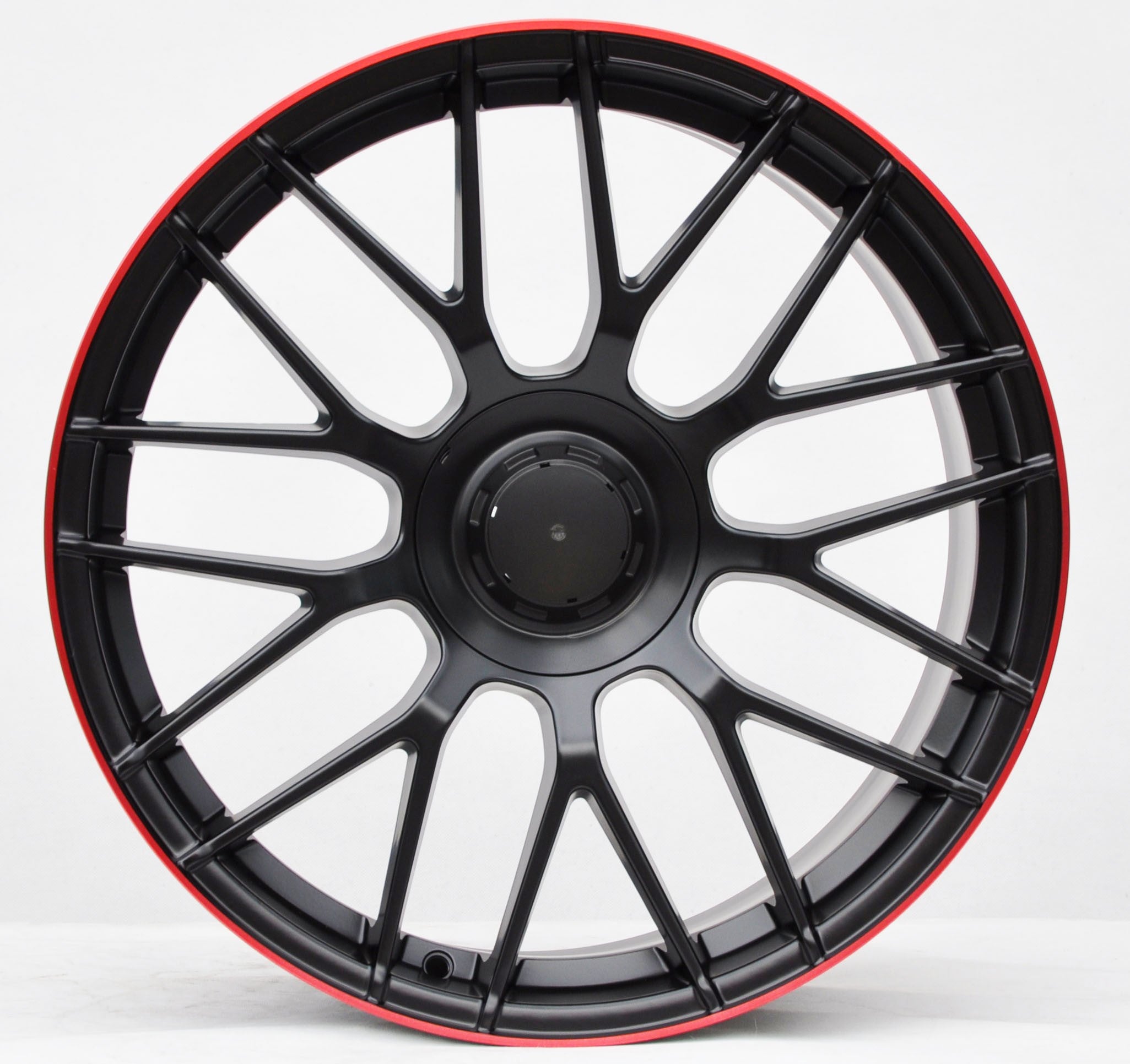 PDW F083 Alufælge 19" 5x112 ET36 – Poleret/sort (sæt á 4)