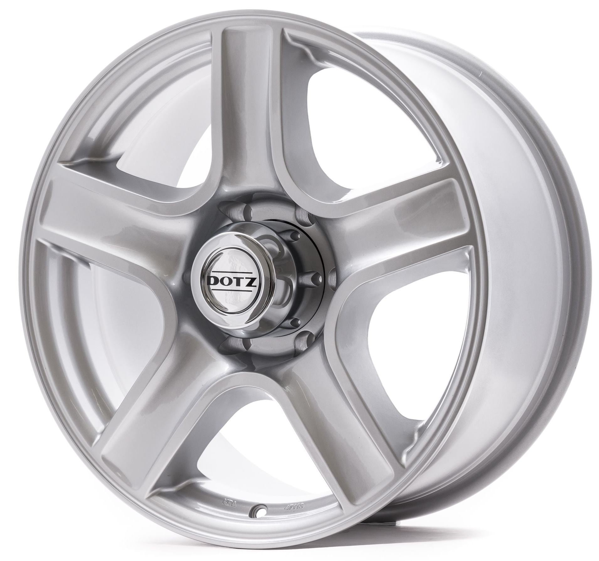 Dotz DOTZ HAMMADA Alufælge 16" 6x114.3 ET20 – Sølv (stk)