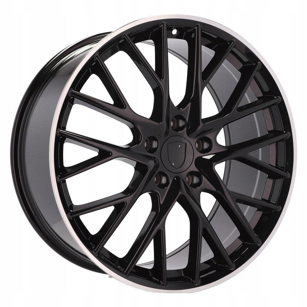 PDW B5541 Alufælge 21" 5x130 ET65 – Poleret/sort (sæt á 4)