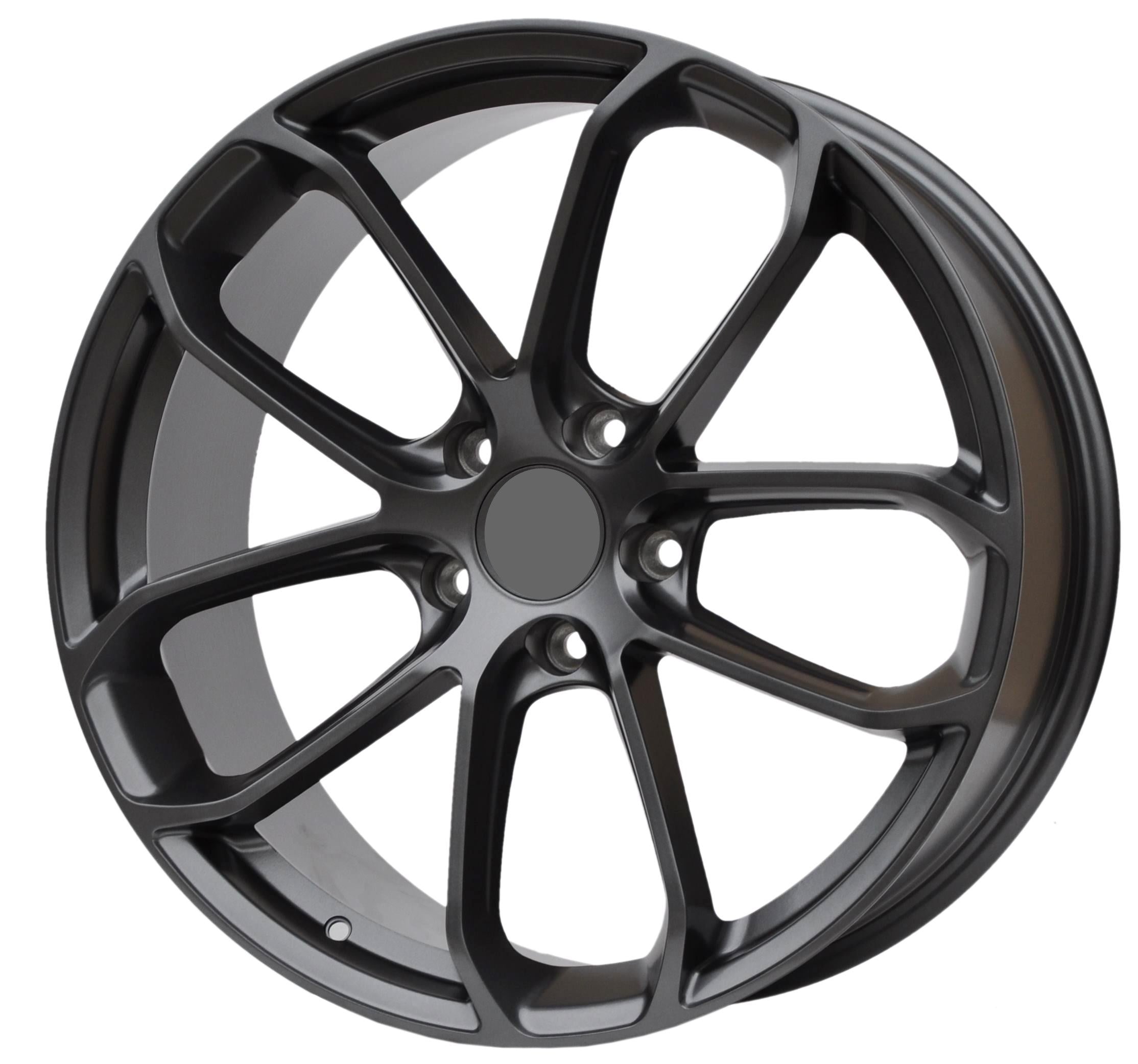 PDW 5084 Alufælge 22" 5x130 ET48 – Gun metal (sæt á 4)