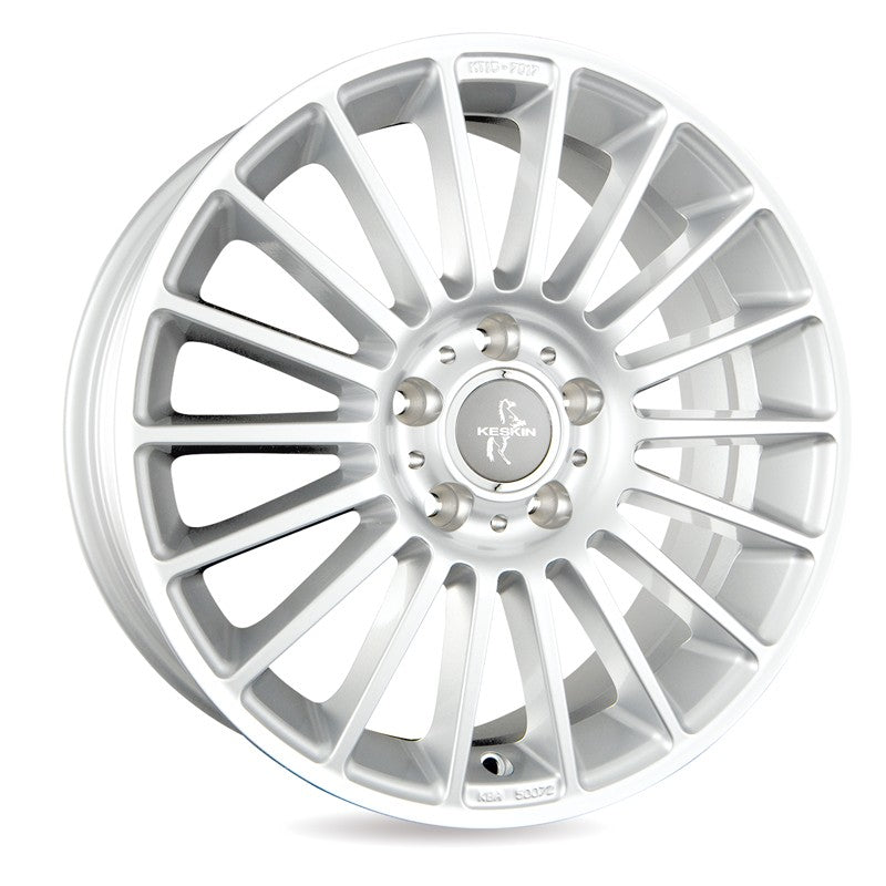 Keskin KT15 Alufælge 17" 5x114.3 ET40 – Sølv (sæt á 4)