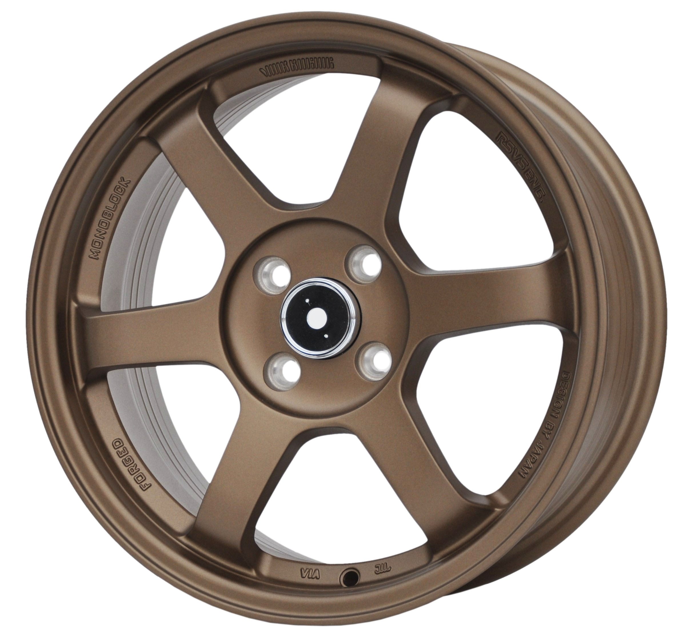 Toro Corsa 604 Alufælge 16" 4x100 ET40 – BRONZE MATT (sæt á 4)