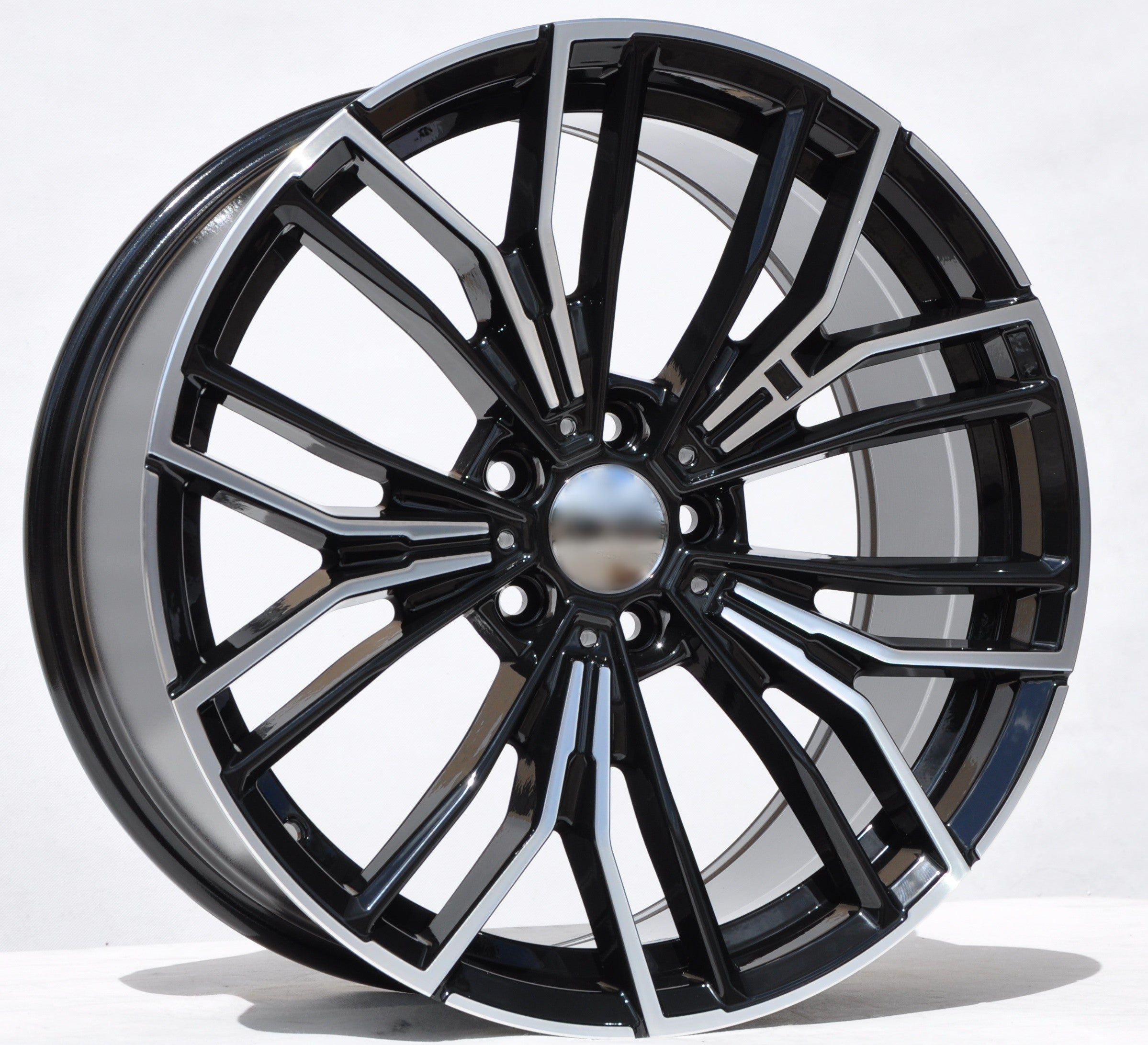 PDW 5964 Alufælge 20" 5x112 ET30 – Poleret/sort (sæt á 4)