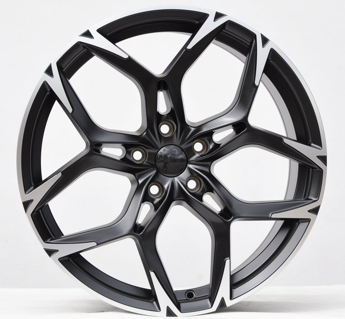 PDW 5572/544/FBX220 Alufælge 18" 8J 5x112 ET40 – Poleret/sort mat (sæt á 4)