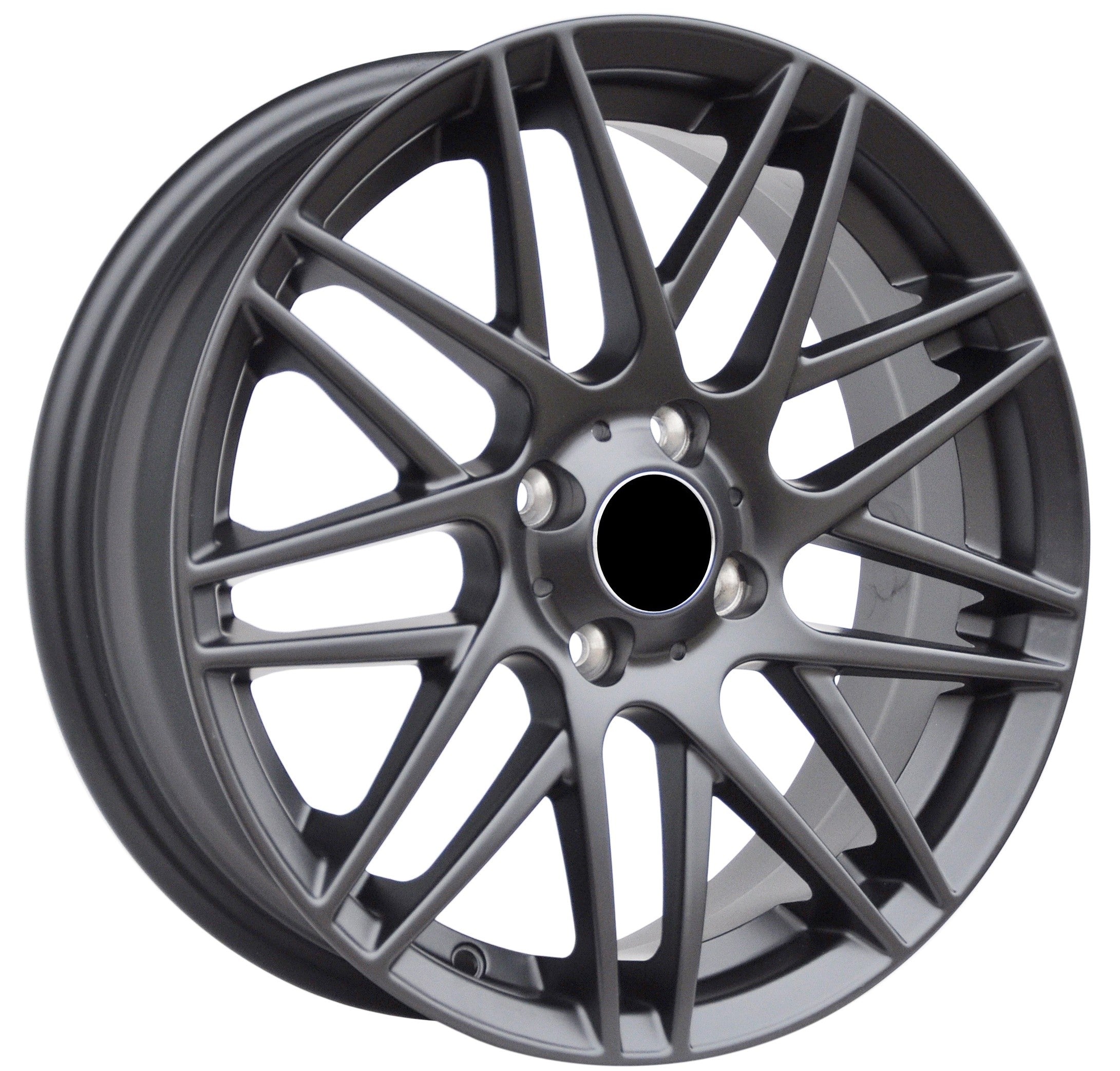 Haxer HX013 Alufælge 16" 3x112 ET30 – Sort (sæt á 4)