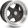 Keskin KT1 Alufælge 18" 5x112 ET35 – Poleret/sort (sæt á 4)