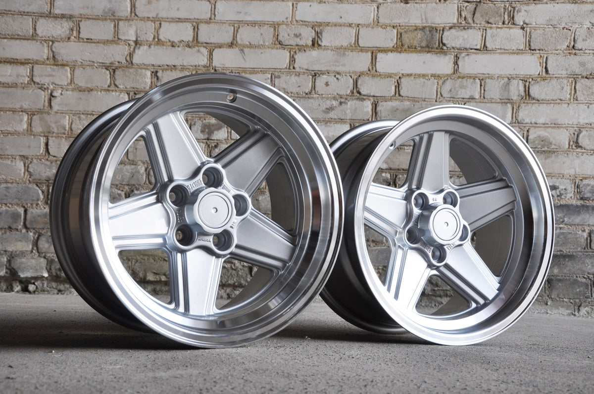 PDW 1794 Alufælge 16" 8J 5x112 ET11 – Poleret/sølv (sæt á 4)