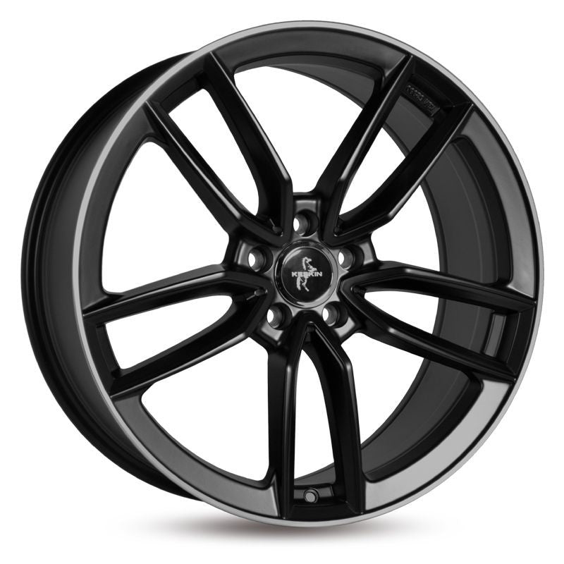 Keskin KT21 Alufælge 17" 5x112 ET45 – Poleret/sort mat (sæt á 4)
