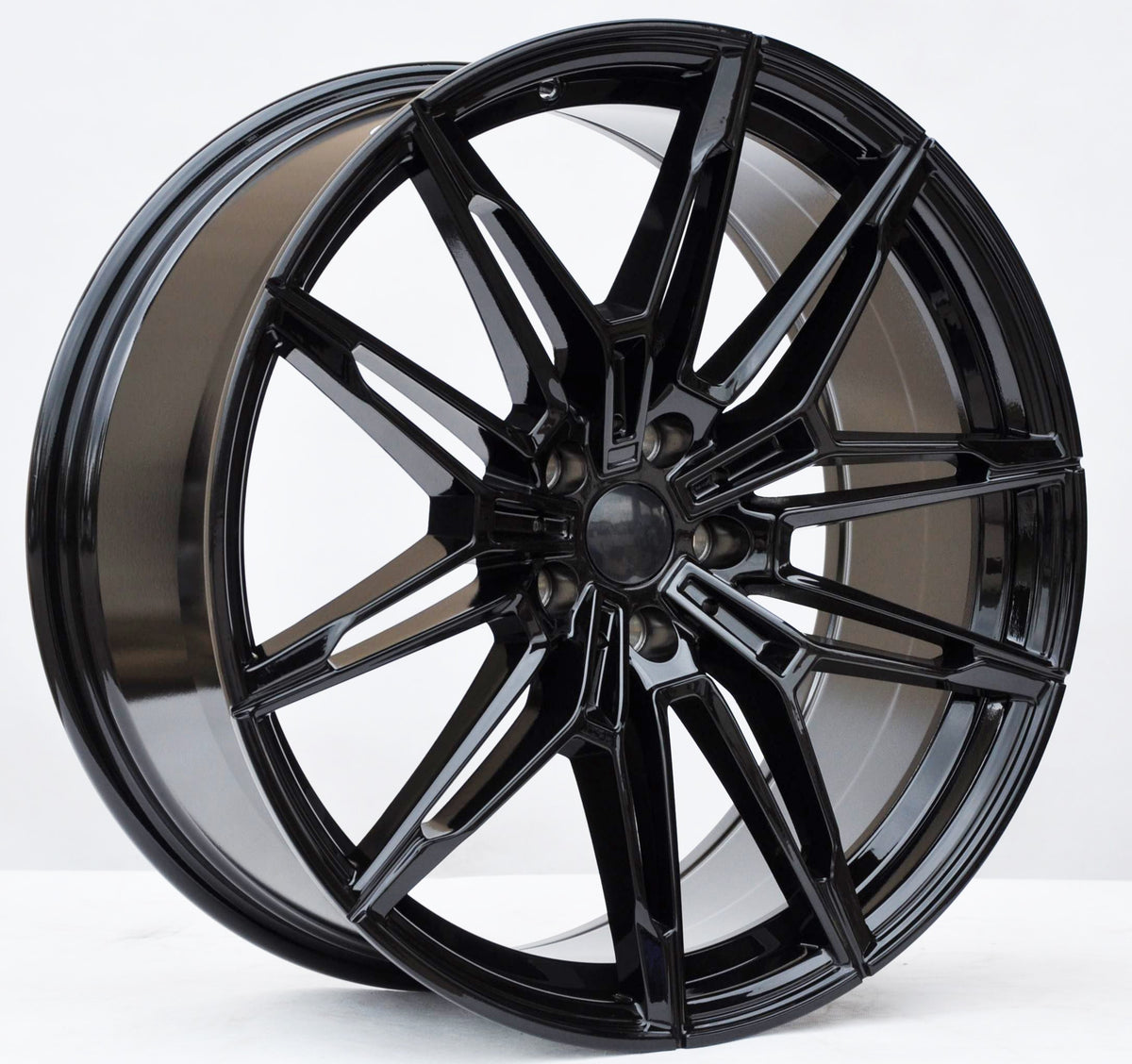 PDW 294 Alufælge 20" 8,5/9,5J 5x112 ET25 – Blank sort perleeffekt (sæt á 4)