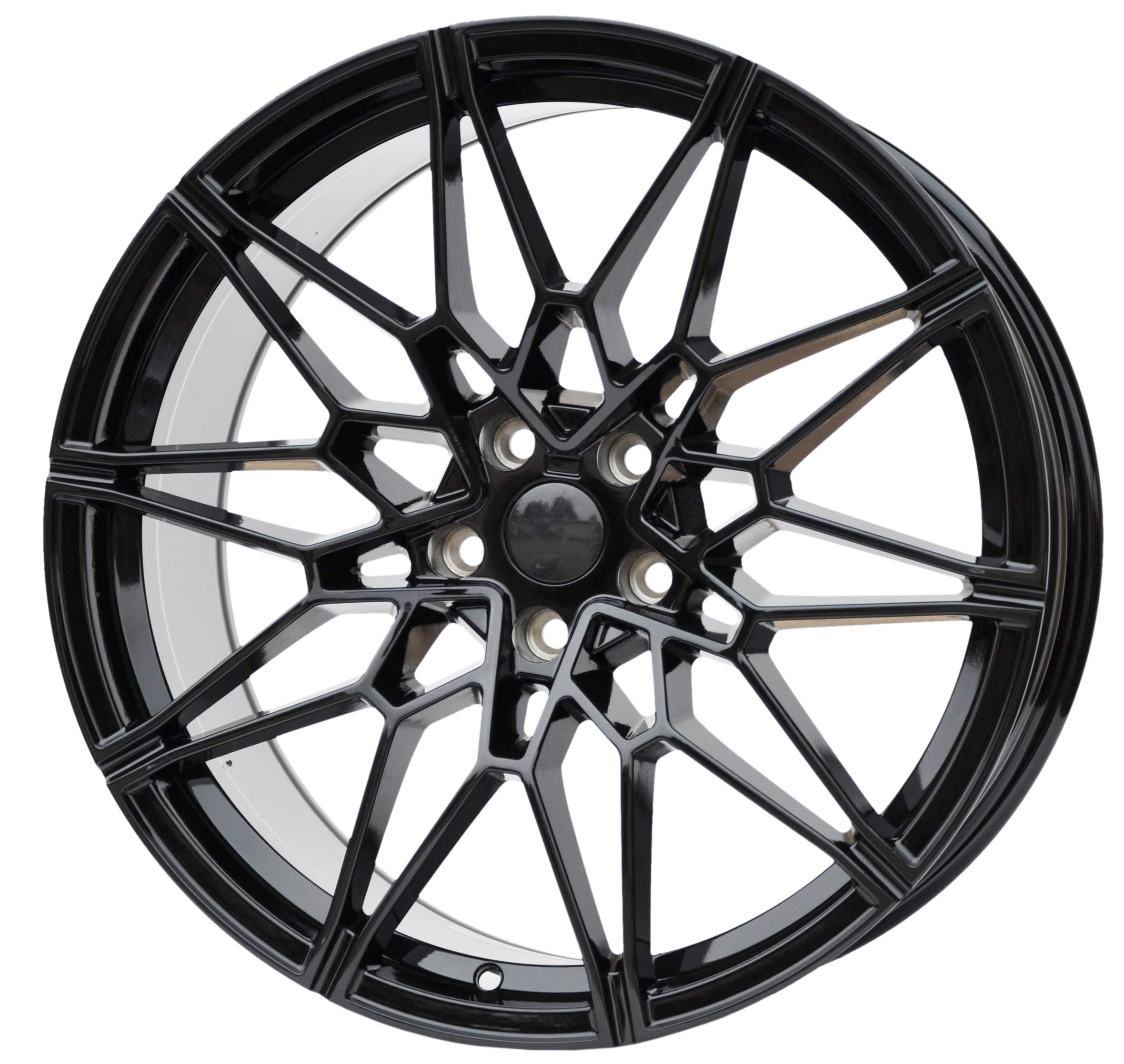 PDW 0293 Alufælge 20" 5x120 ET35 – Sort (sæt á 4)