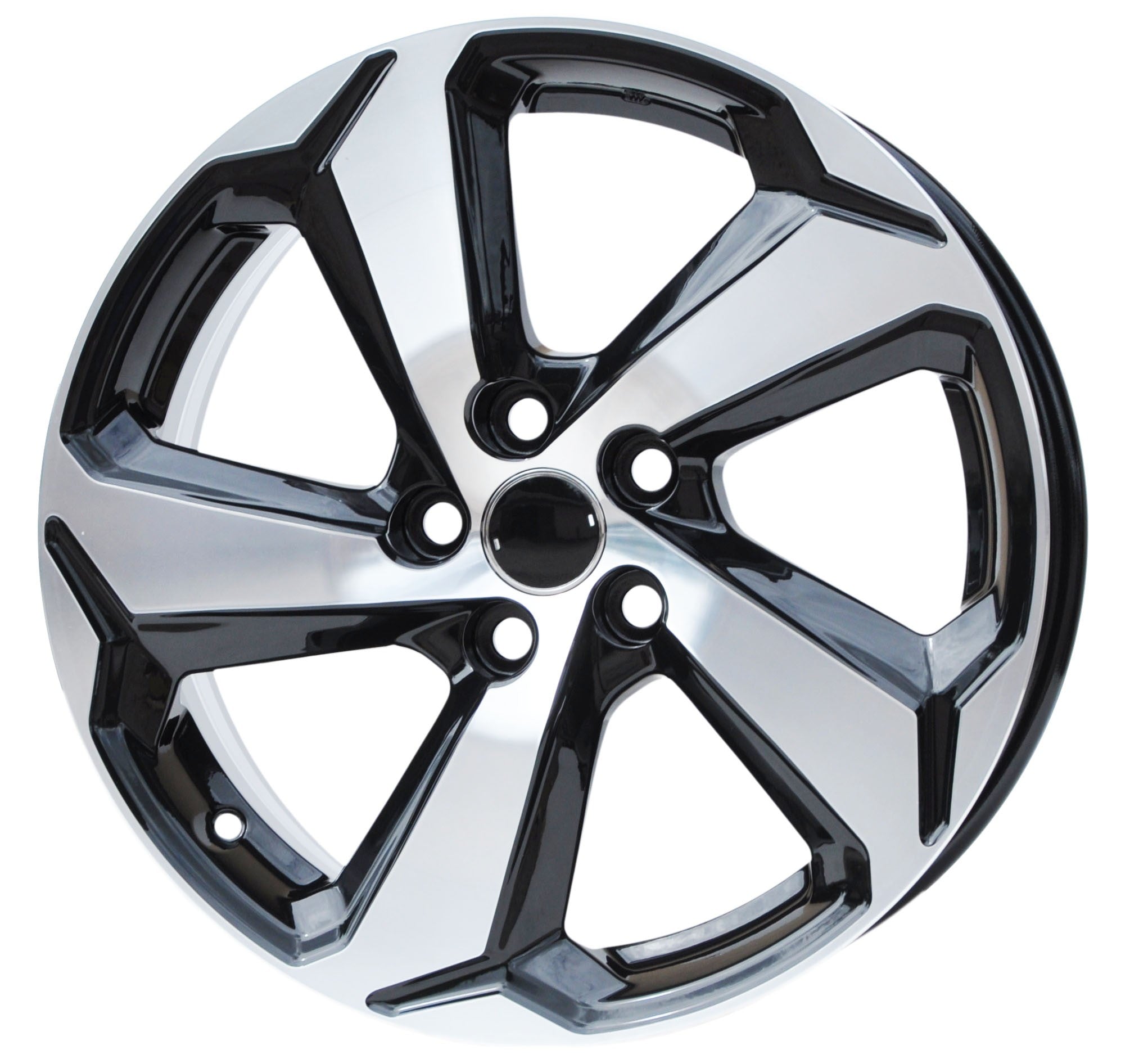 PDW 1013 Alufælge 18" 5x114.3 ET35 – Poleret/sort (sæt á 4)