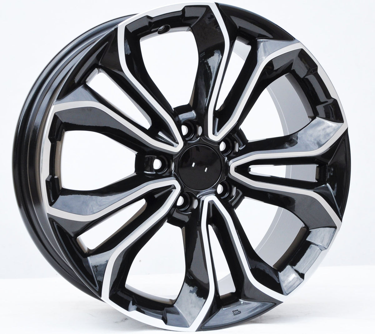 PDW 5961 Alufælge 18" 5x114.3 ET45 – Poleret/sort (sæt á 4)