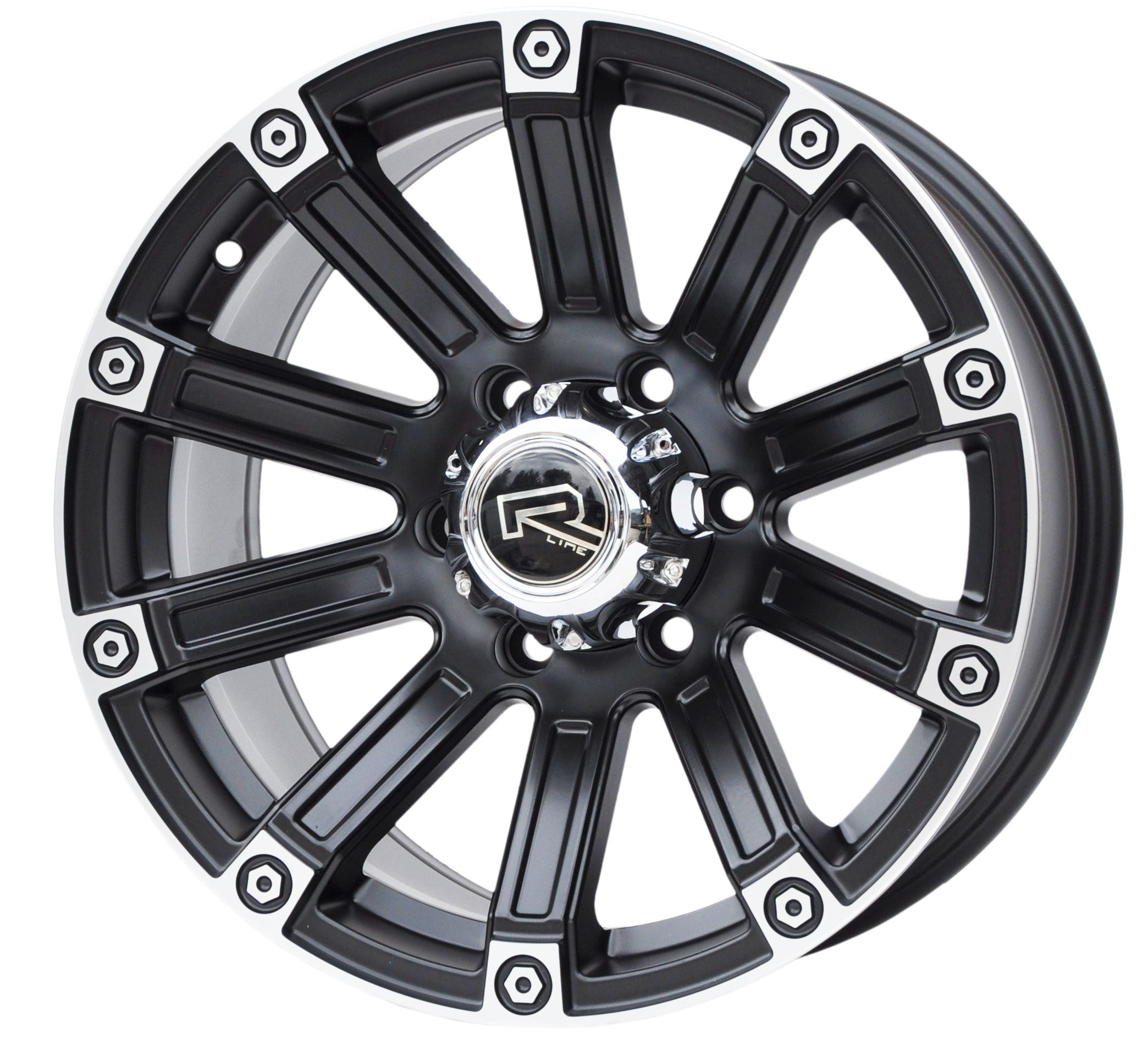 PDW 0210 Alufælge 17" 6x139.7 ET0 – Sort (sæt á 4)