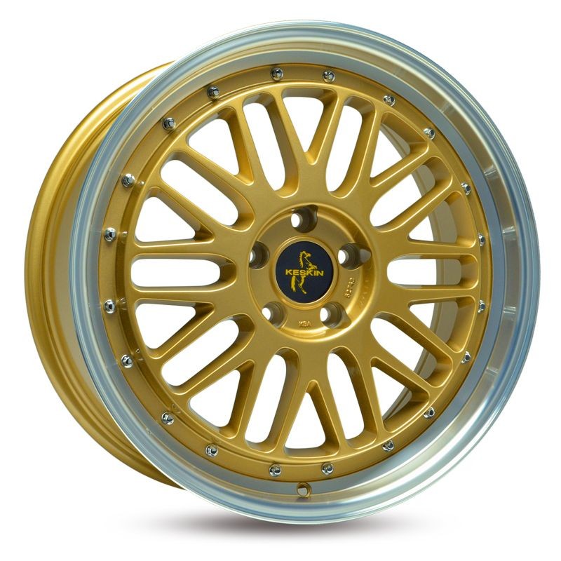 Keskin KT22 Alufælge 18" 5x100 ET30 – Guld (sæt á 4)